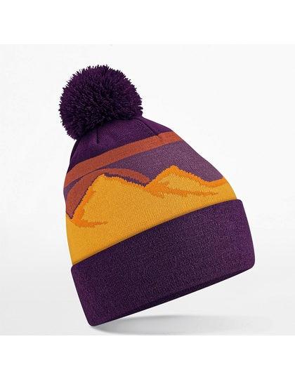 CB395R - Bonnet montagne avec pompon - Ak. Custom Clothting Solutions