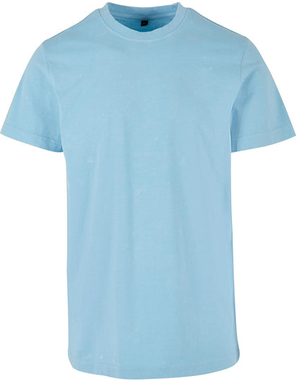 BY190 - T-shirt à col rond délavé