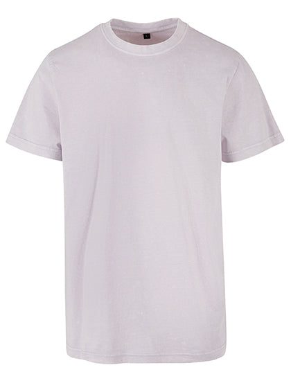 BY190 - T-shirt à col rond délavé