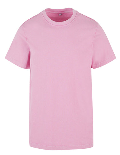 BY190 - T-shirt à col rond délavé