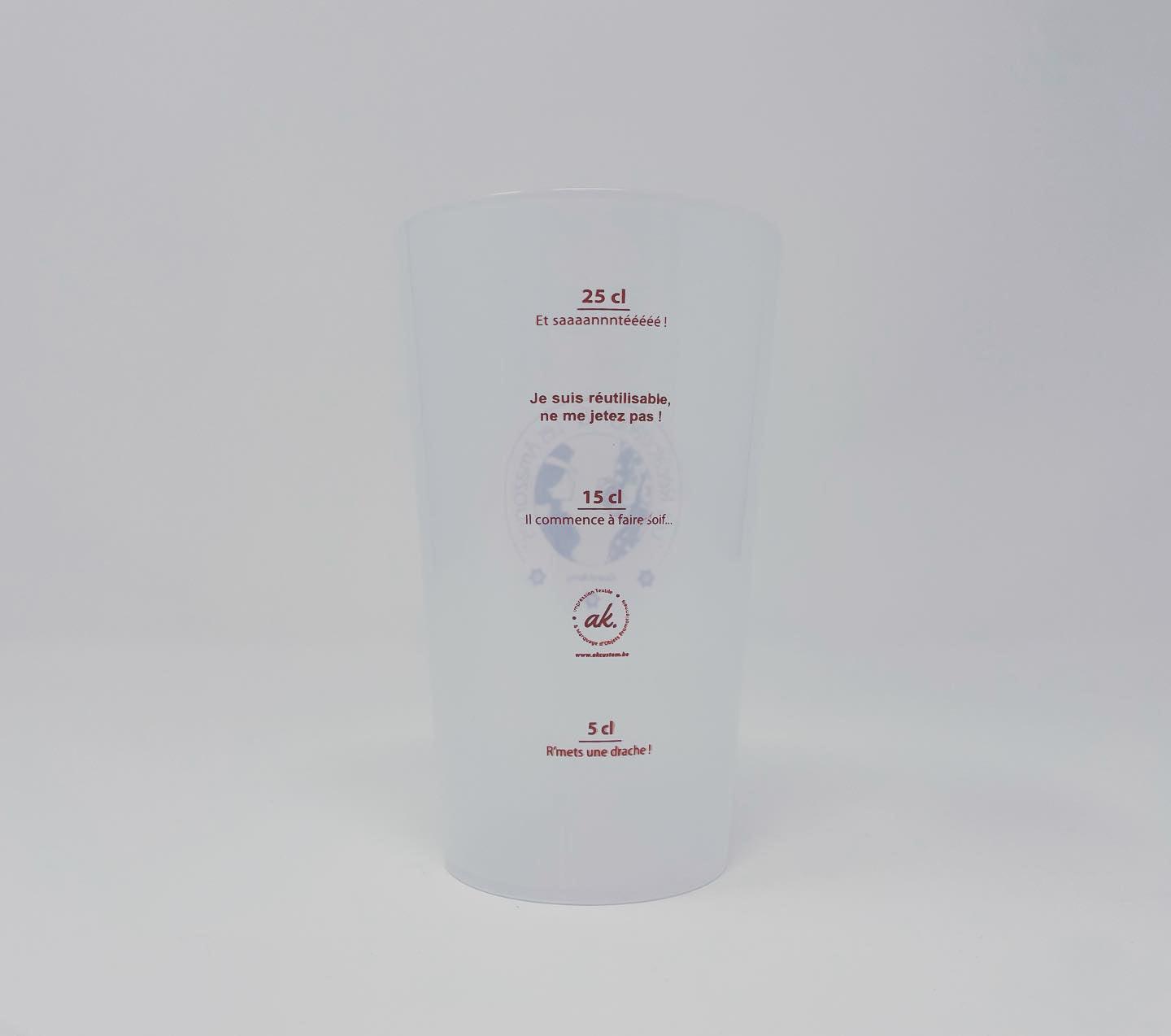 Gobelet réutilisable personnalisé - Ak. Custom Clothting Solutions