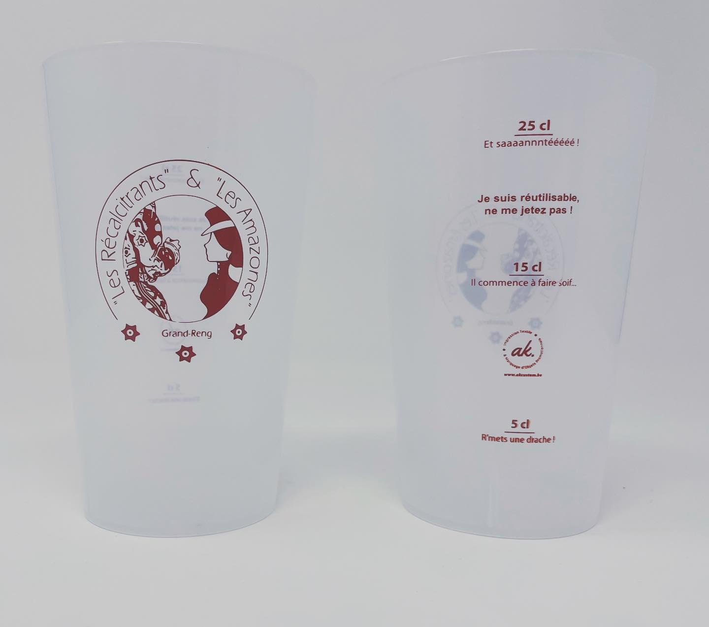 Gobelet réutilisable personnalisé - Ak. Custom Clothting Solutions