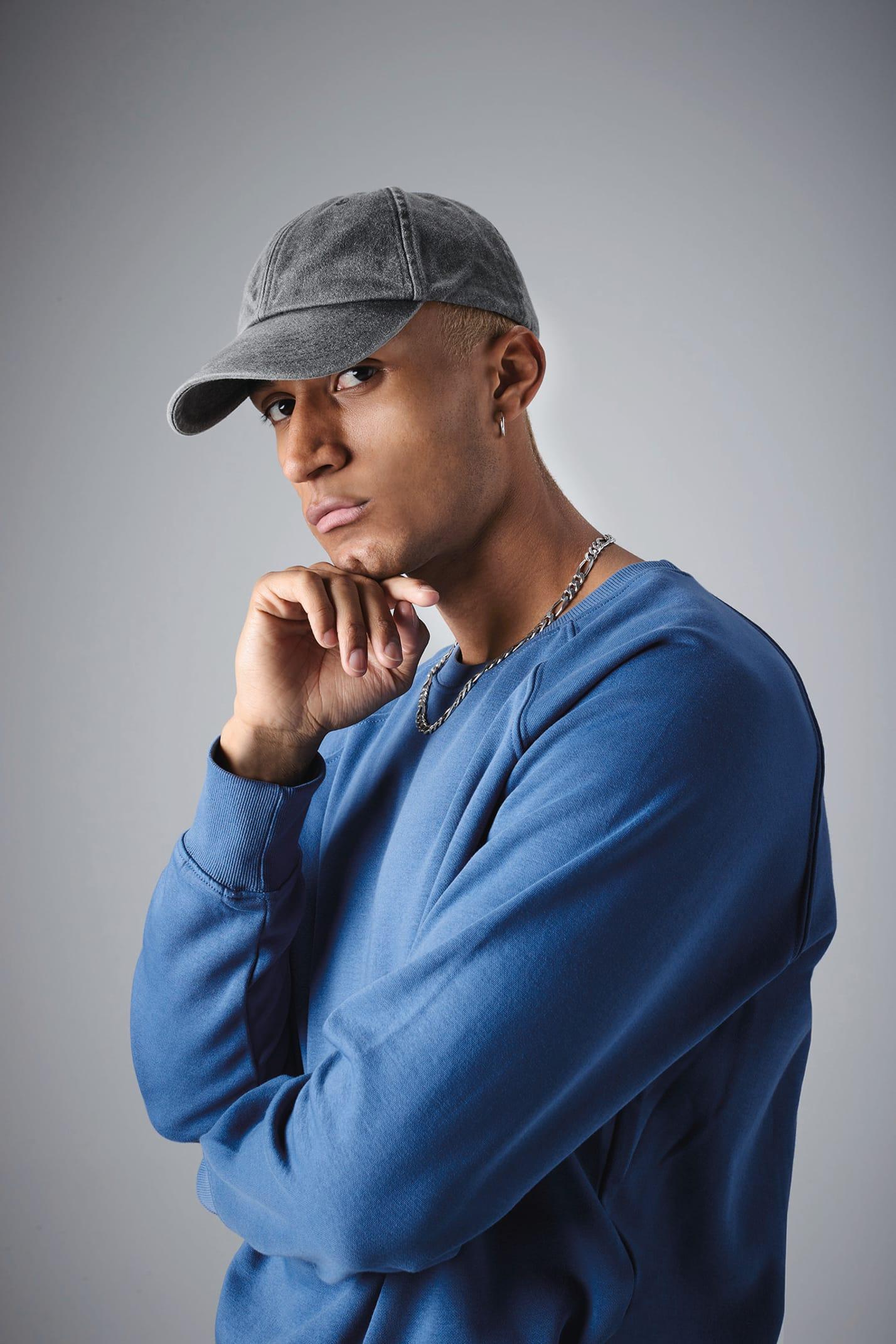 B655 - Casquette vintage profil bas - Ak. Custom Clothting Solutions
