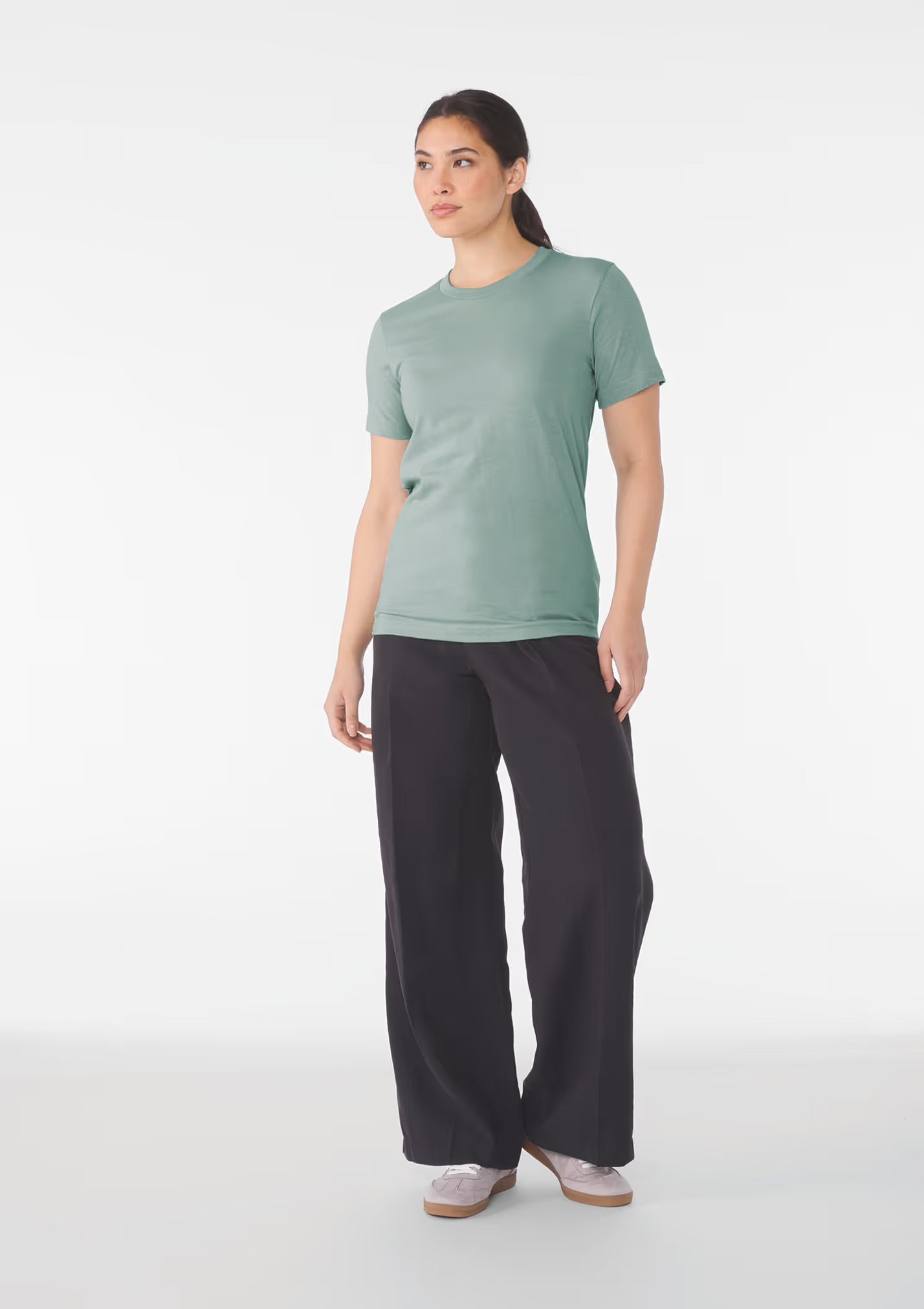 BE3001CVC - T-shirt col rond Heather
