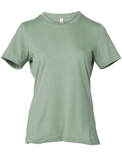 BE6400CVC - T-shirt col rond femme Heather - Ak. Custom Clothting Solutions