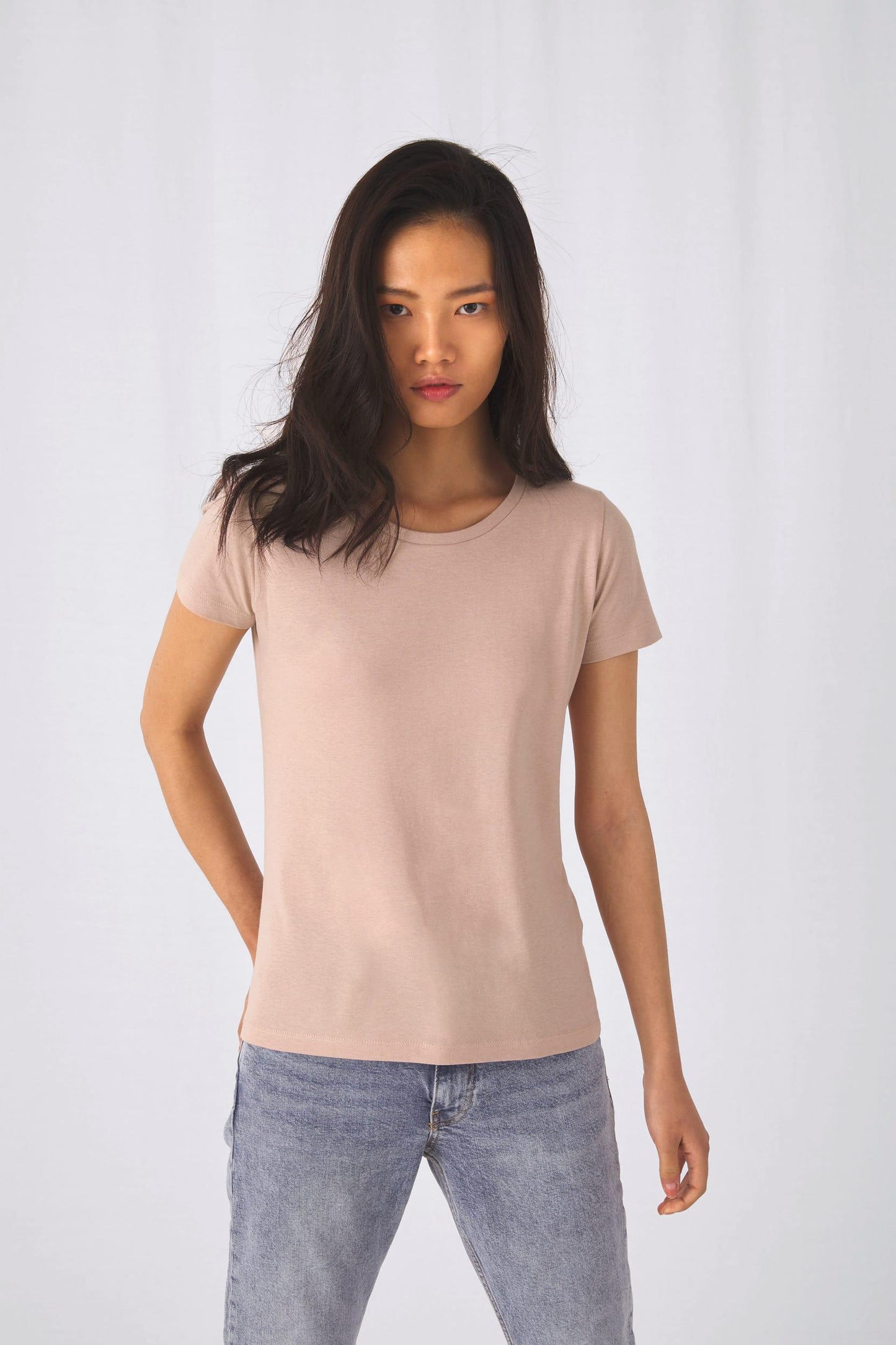 CGTW043 - T-shirt Organic Inspire col rond Femme - Ak. Custom Clothting Solutions