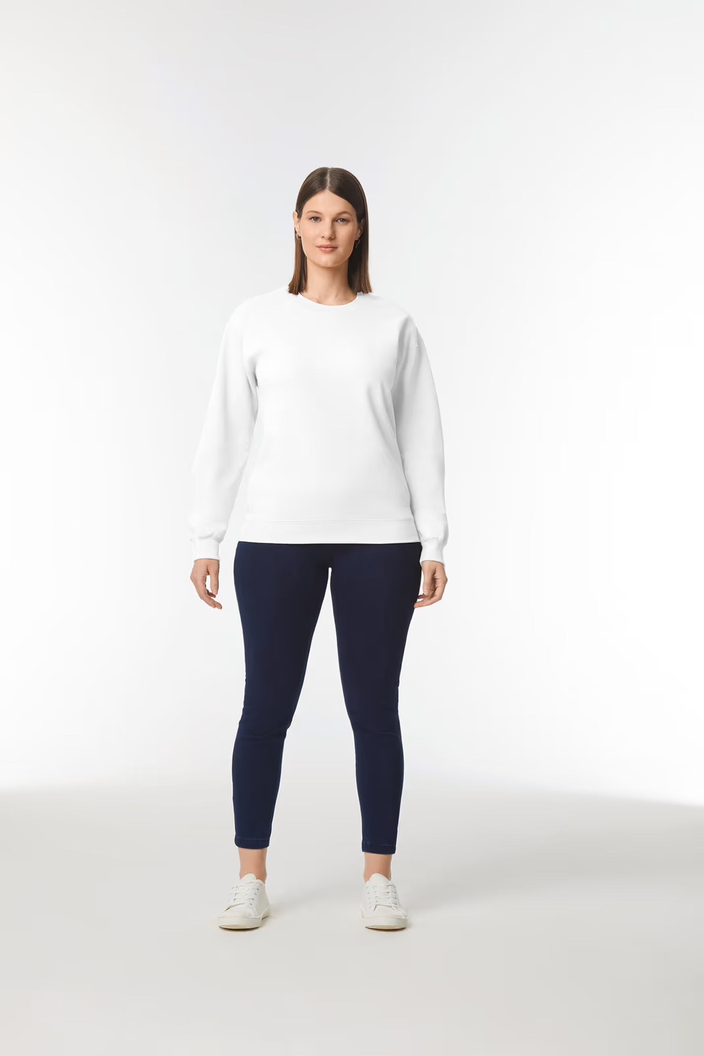 GISF000 - Sweat-shirt col rond Midweight Softstyle