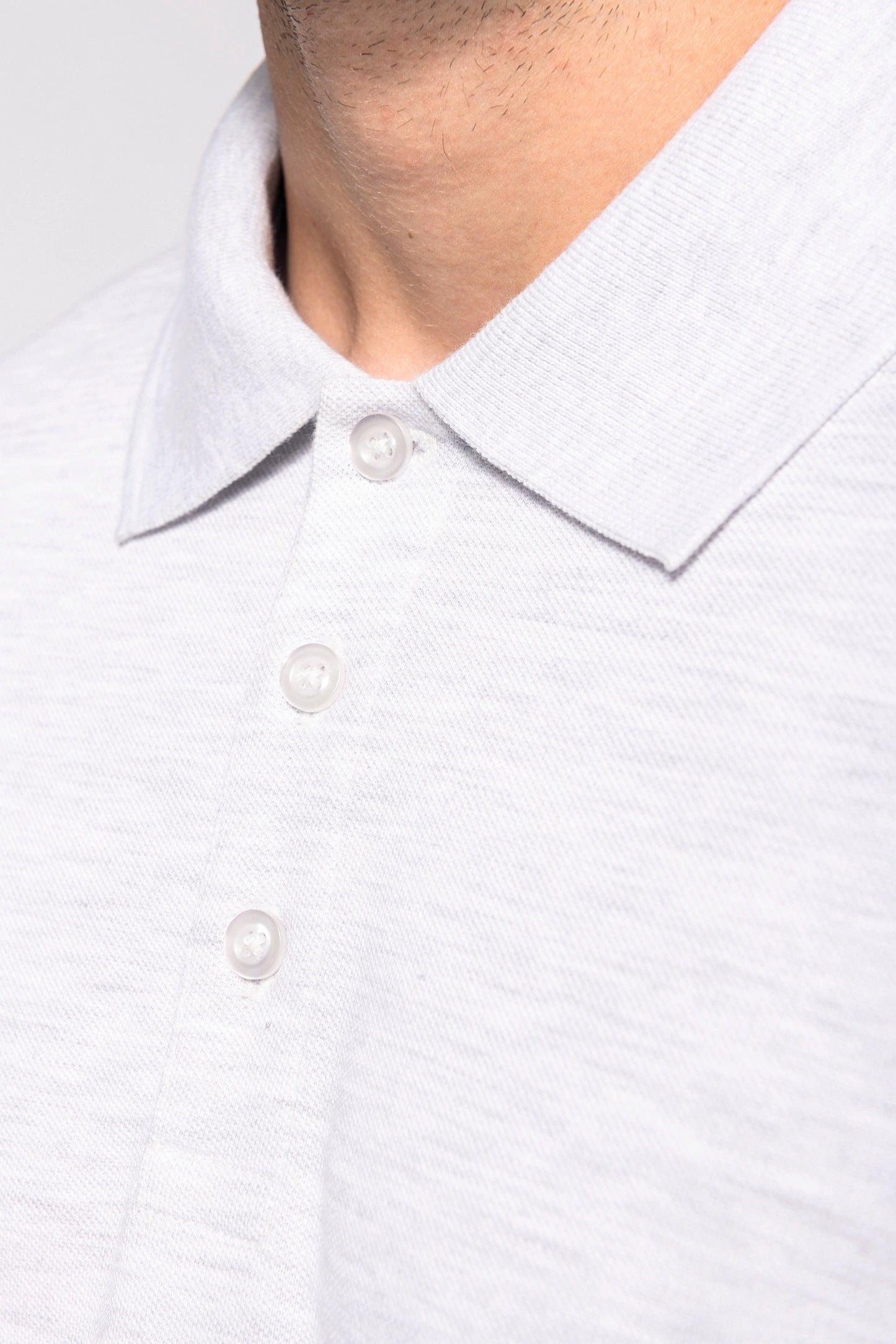 K243 - Polo manches longues homme - Ak. Custom Clothting Solutions