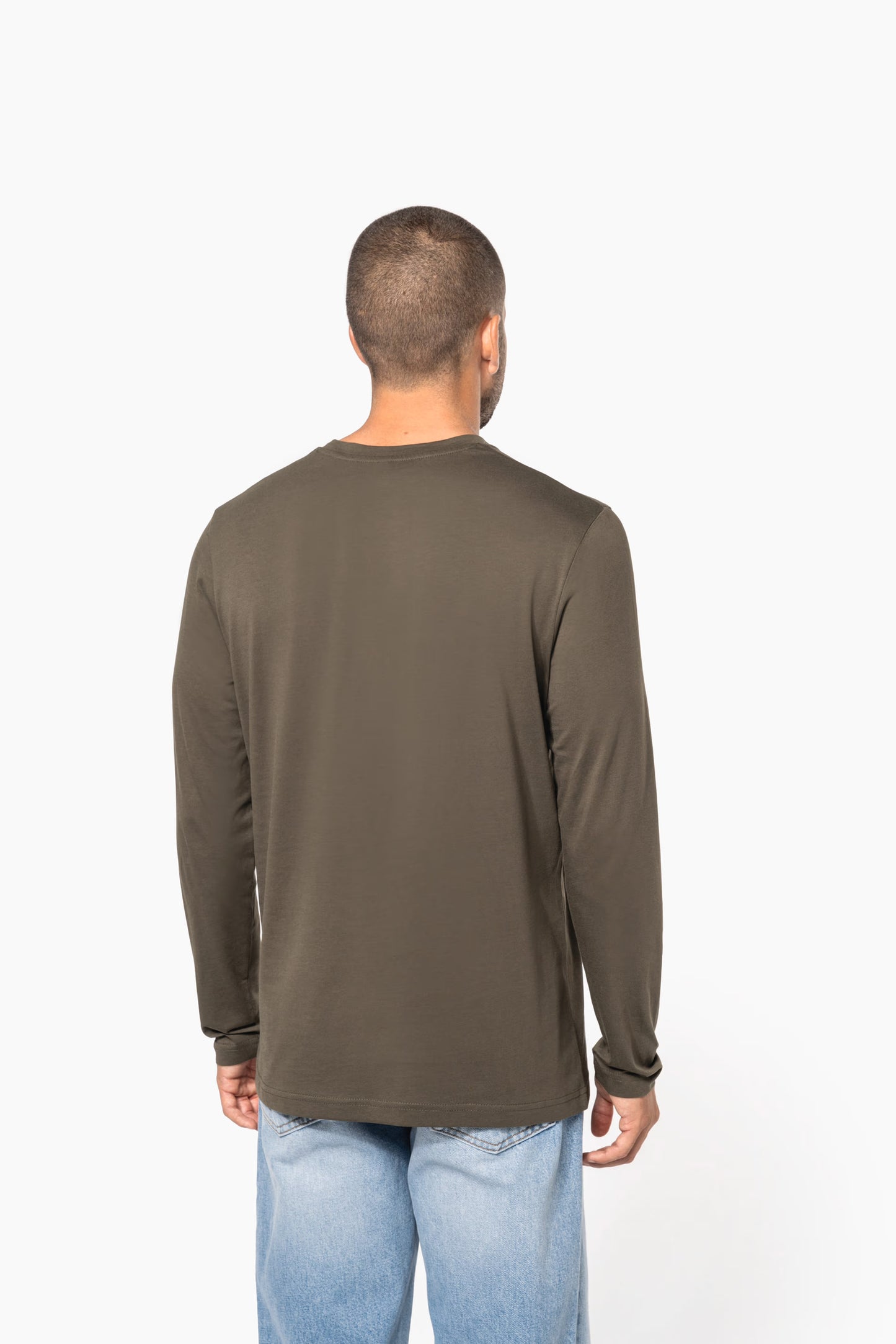 K359 - T-shirt col rond manches longues homme