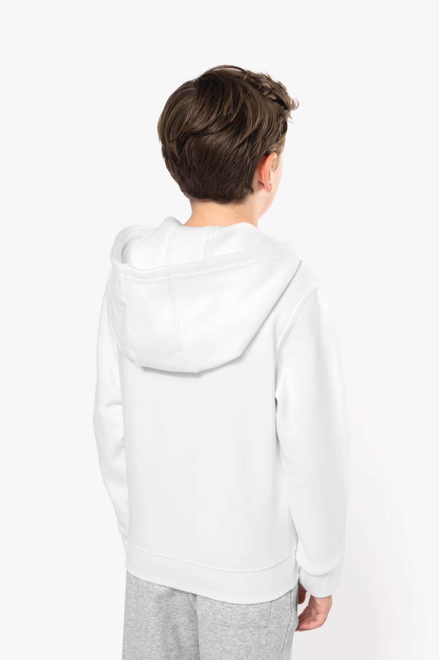 K455 - Sweat-shirt capuche zippé enfant