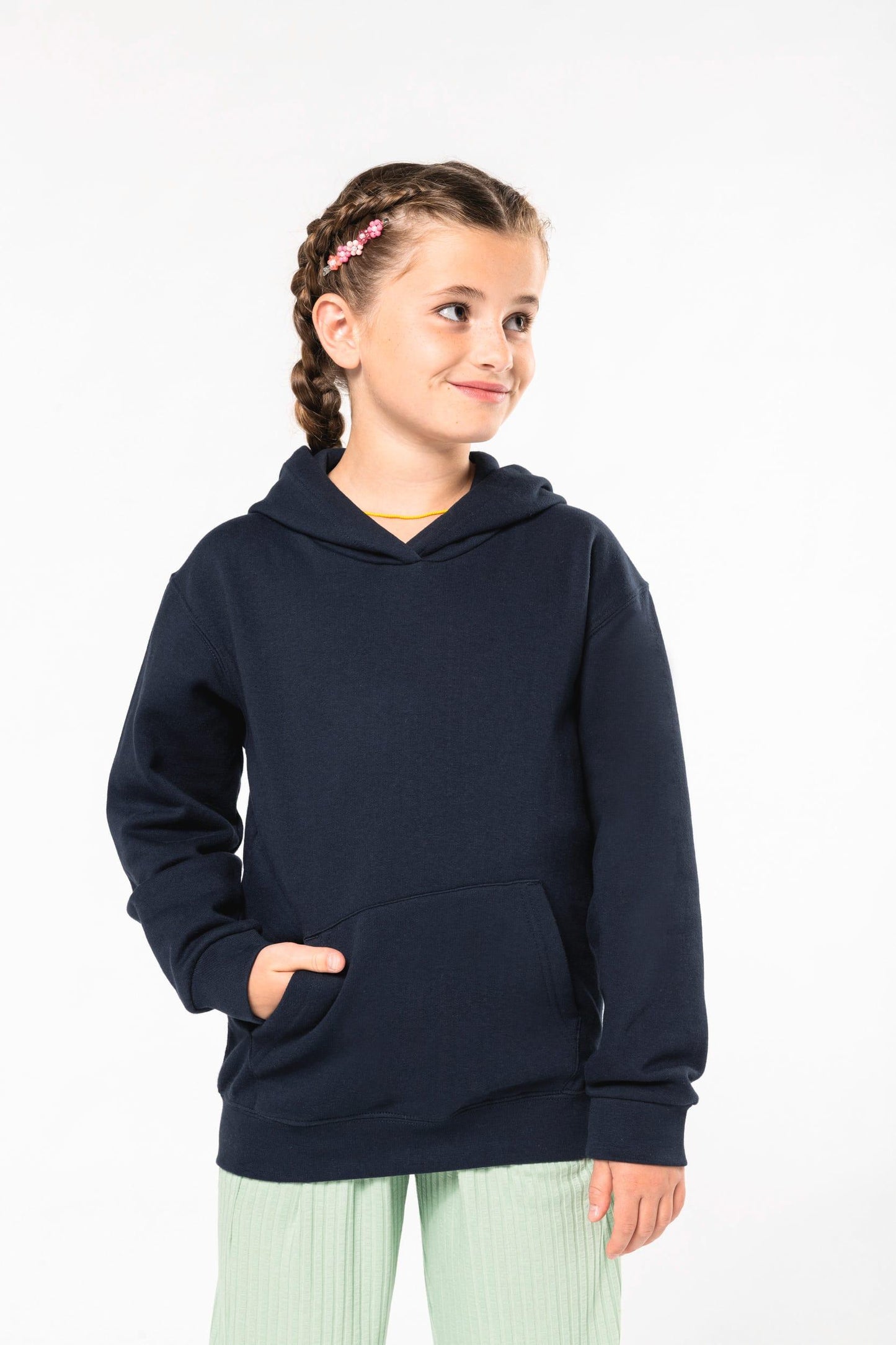 K477 - Sweat-shirt capuche enfant - Ak. Custom Clothting Solutions