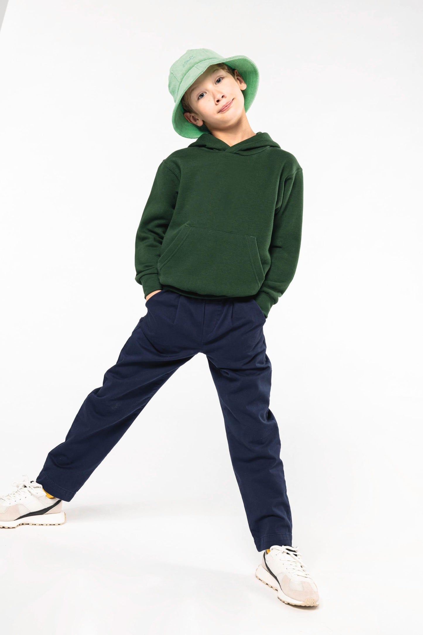 K477 - Sweat-shirt capuche enfant - Ak. Custom Clothting Solutions