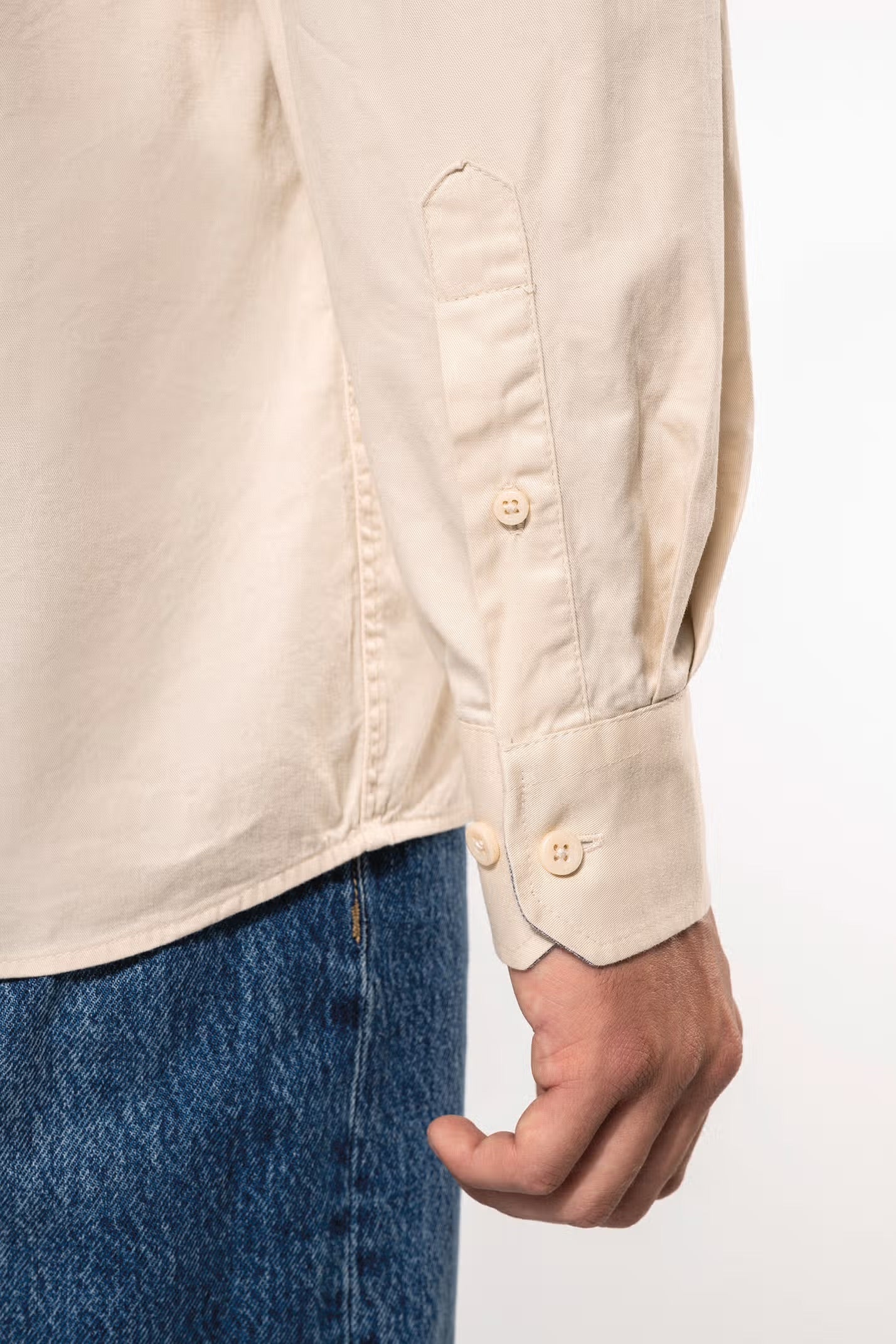 K586 - Chemise coton manches longues Nevada homme