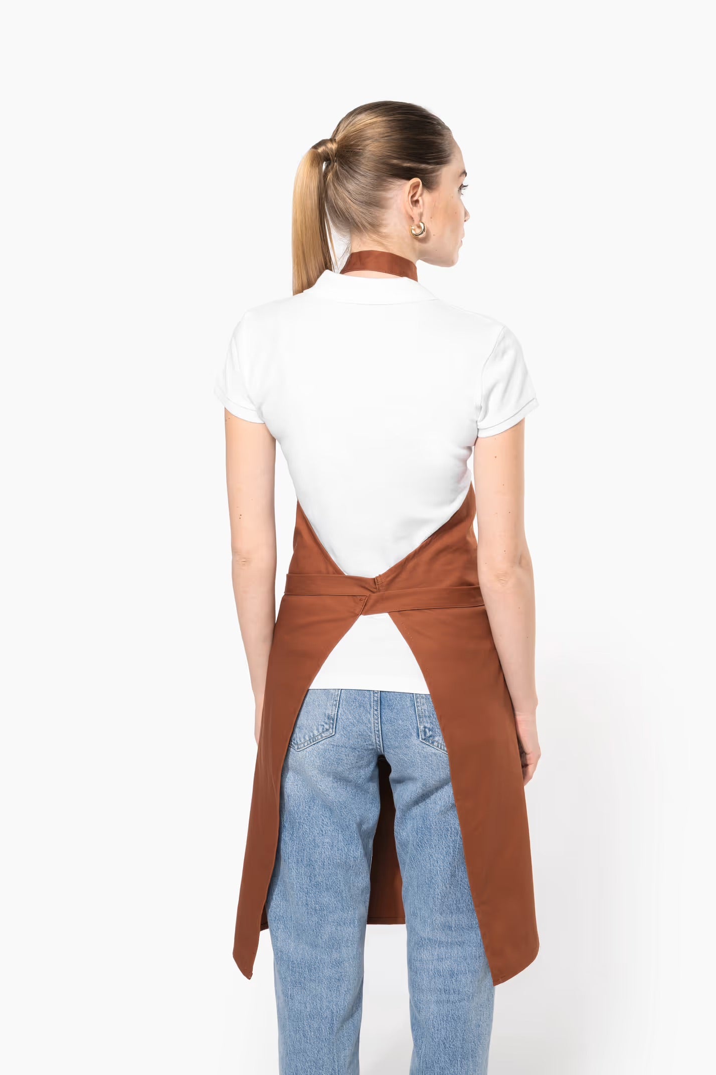 K895 - Tablier coton sans poche