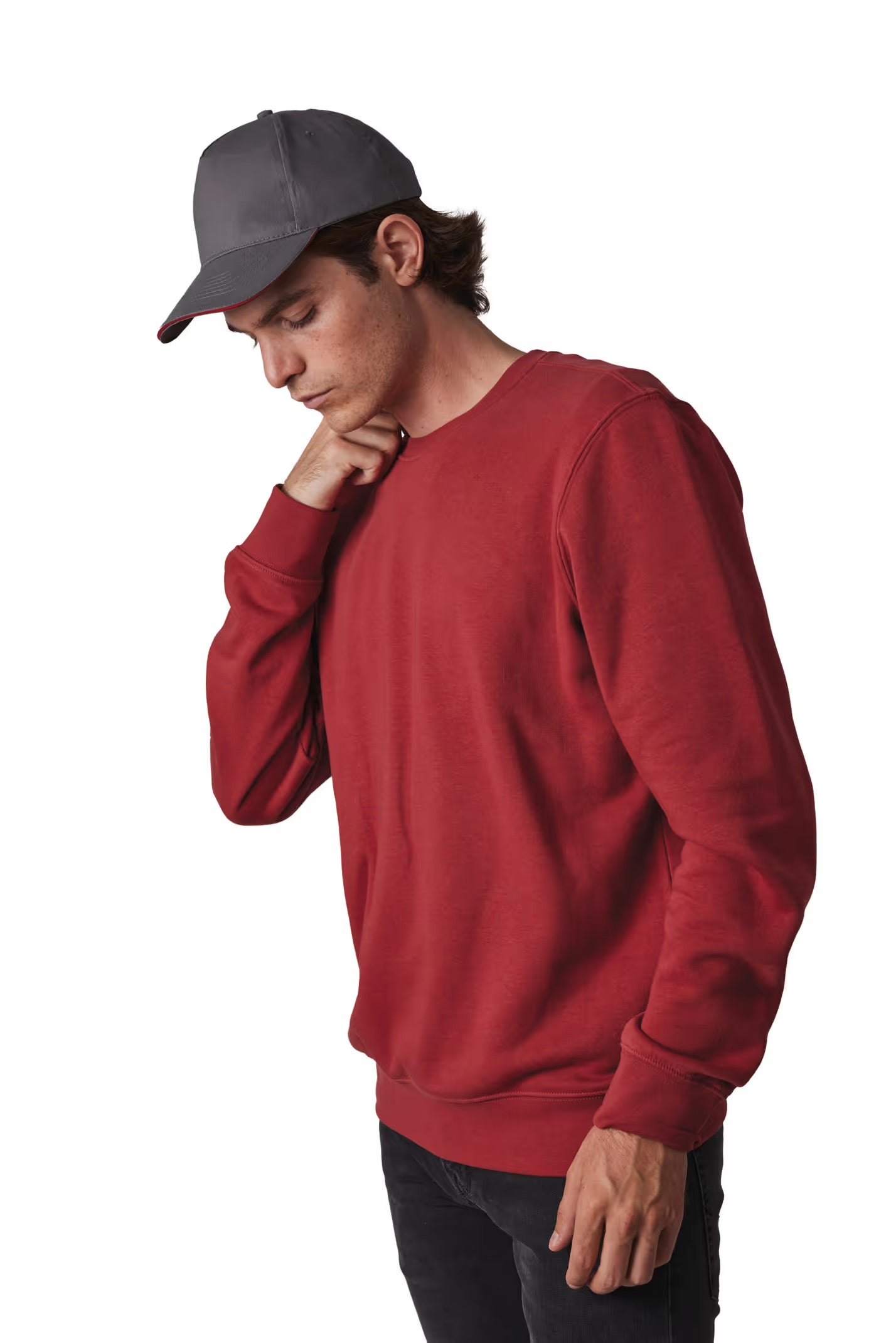 KP124 - Casquette avec sandwich contrasté - 5 panneaux
