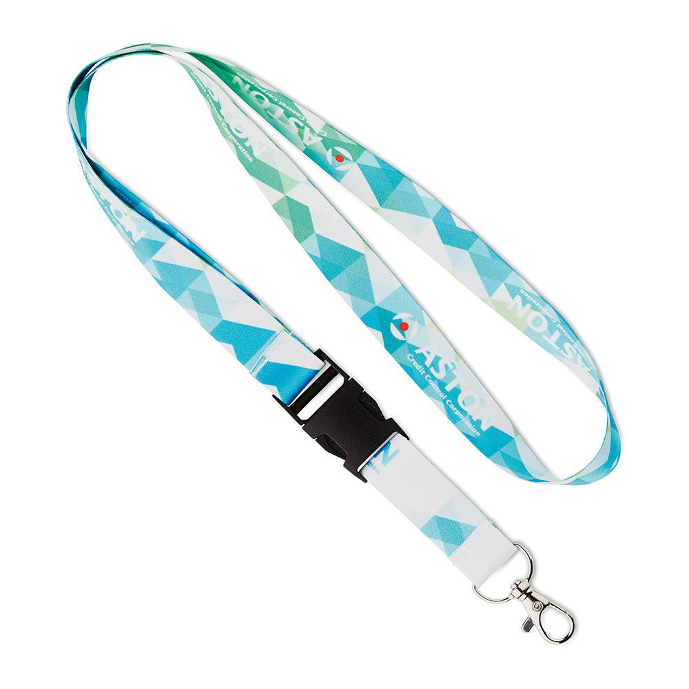 Lanyard en polyester pour sublimation. - Ak. Custom Clothting Solutions
