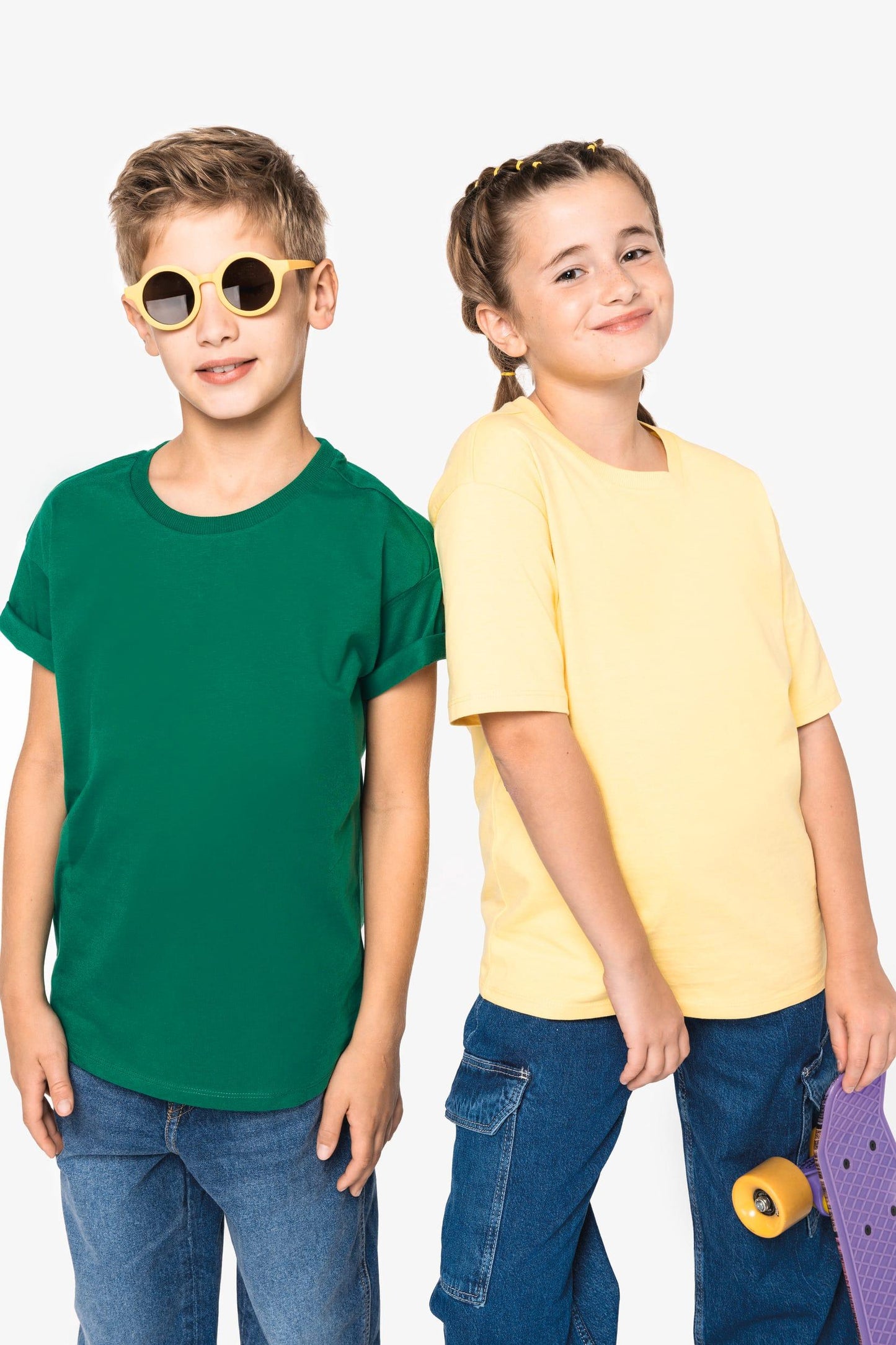 NS306 - T-shirt écoresponsable oversize enfant - Ak. Custom Clothting Solutions