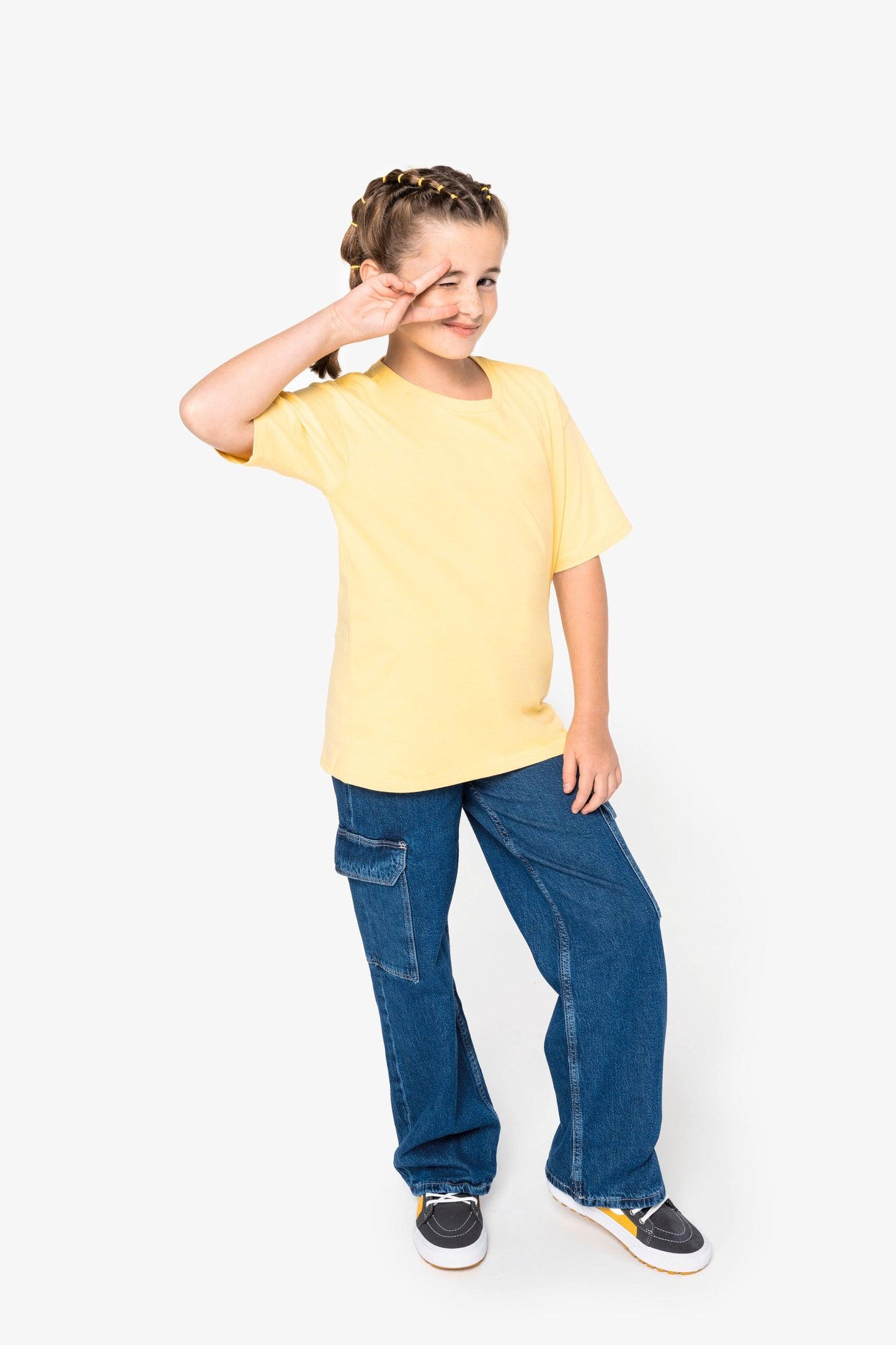 NS306 - T-shirt écoresponsable oversize enfant - Ak. Custom Clothting Solutions