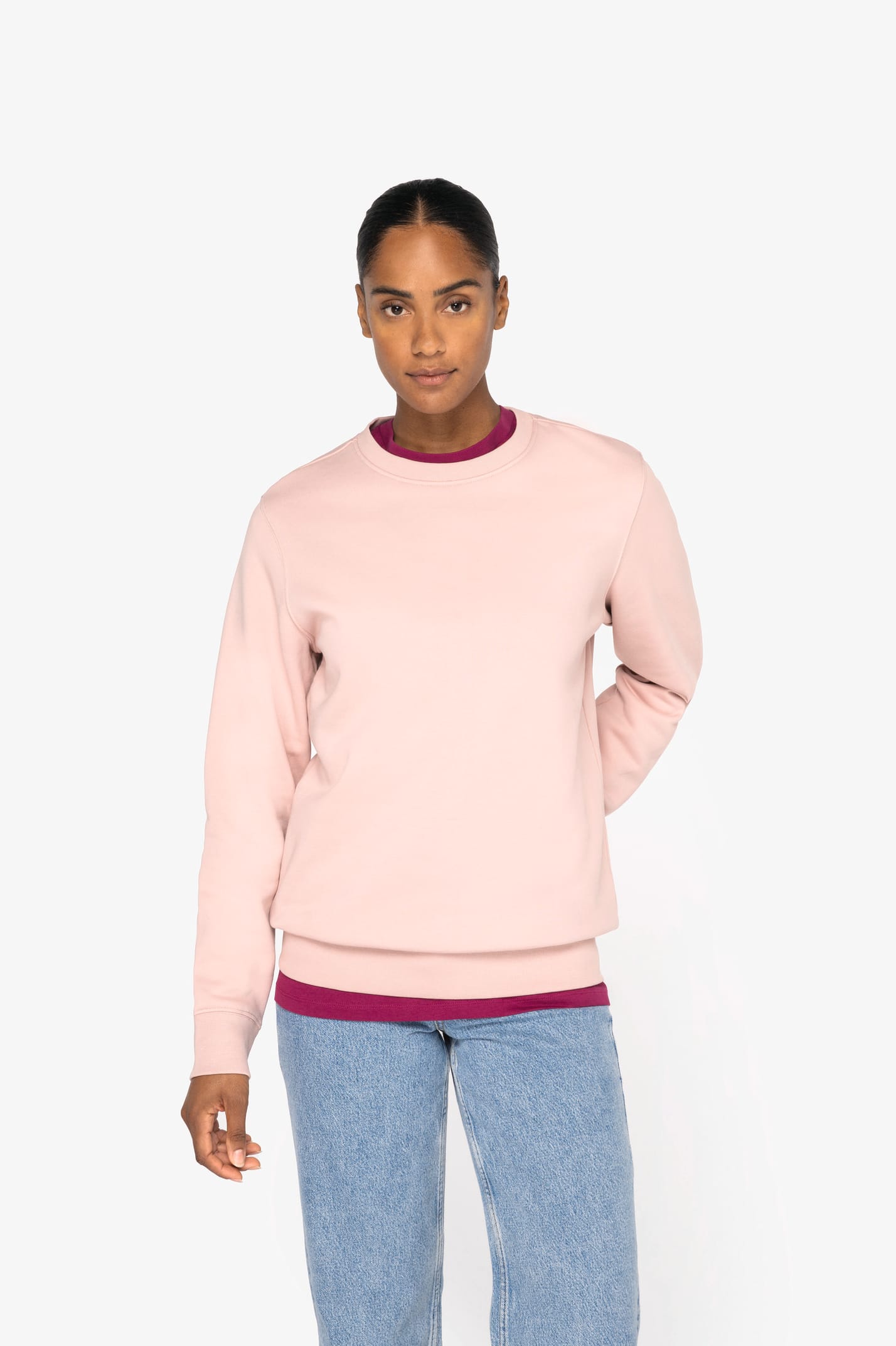 NS400 - Sweat-shirt écoresponsable à col rond unisexe