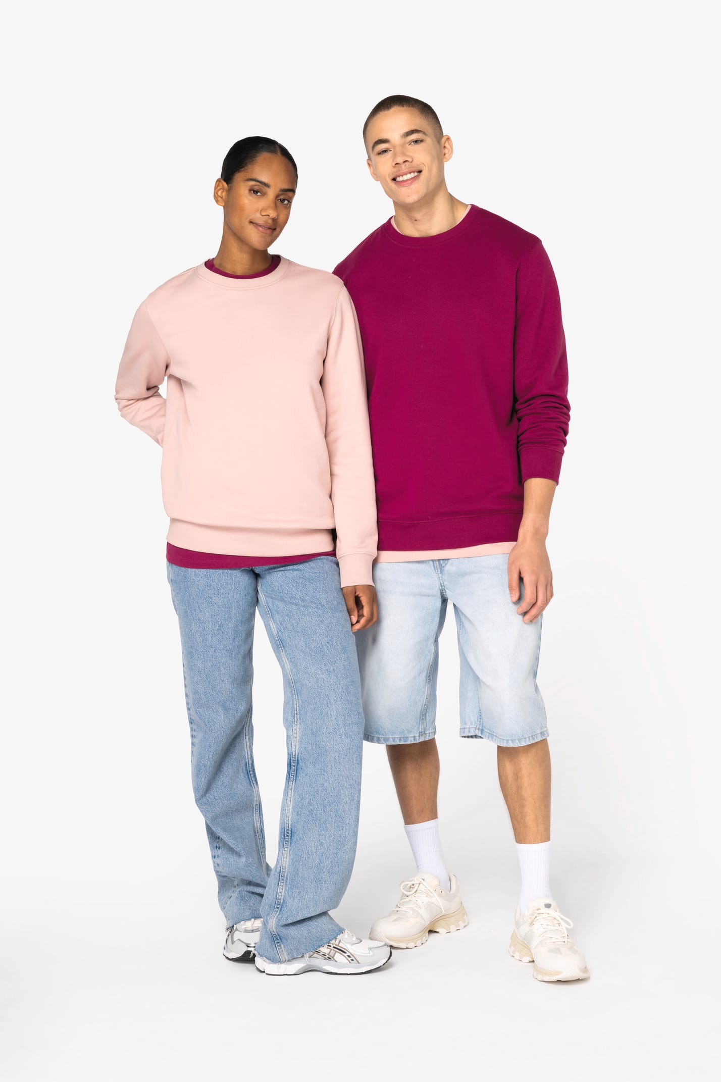 NS400 - Sweat-shirt écoresponsable à col rond unisexe