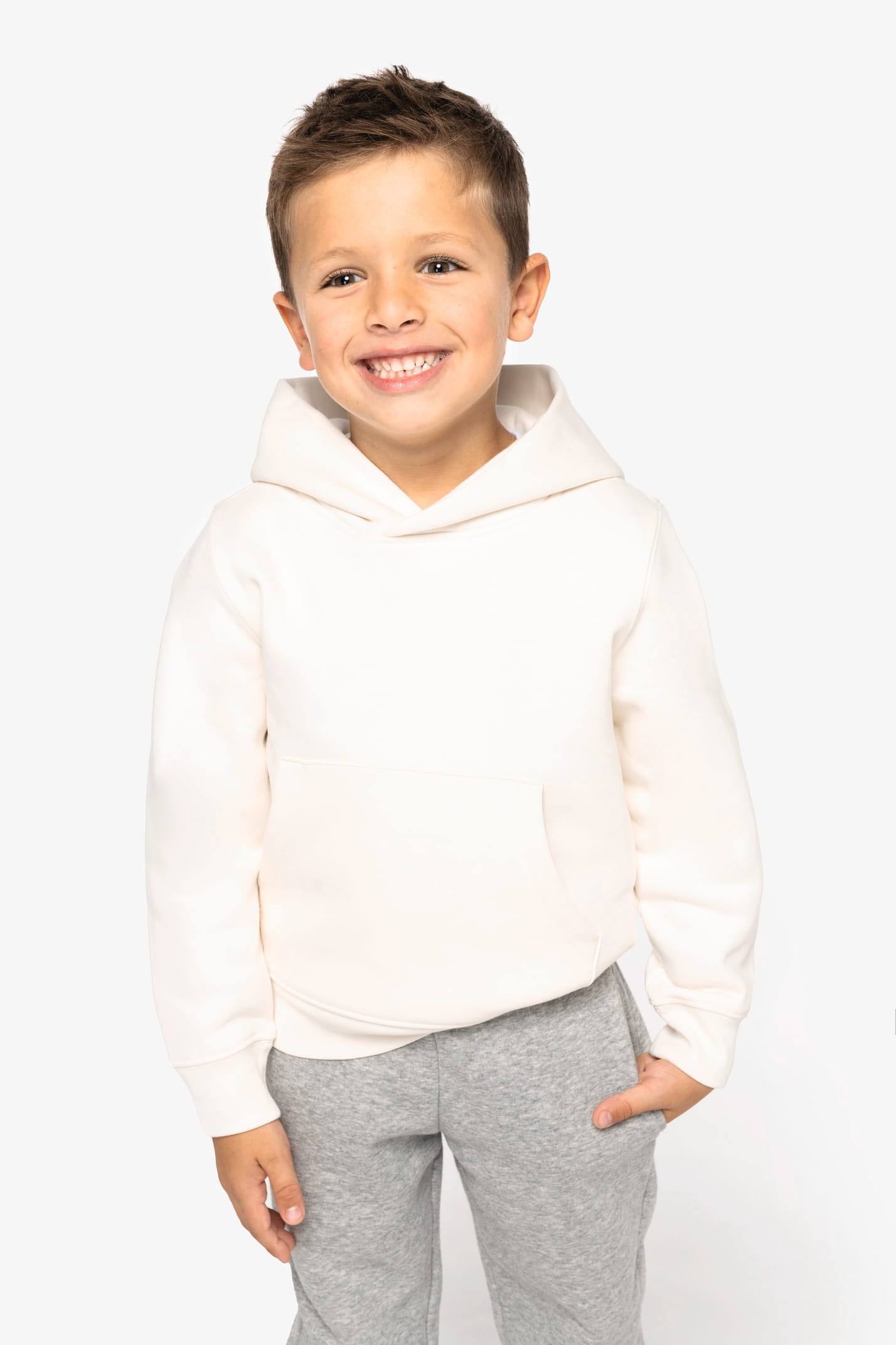 NS404 - Sweat-shirt écoresponsable à capuche enfant