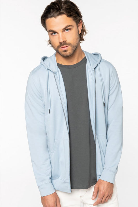 NS426 - Sweat-shirt écoresponsable zippé à capuche en modal homme