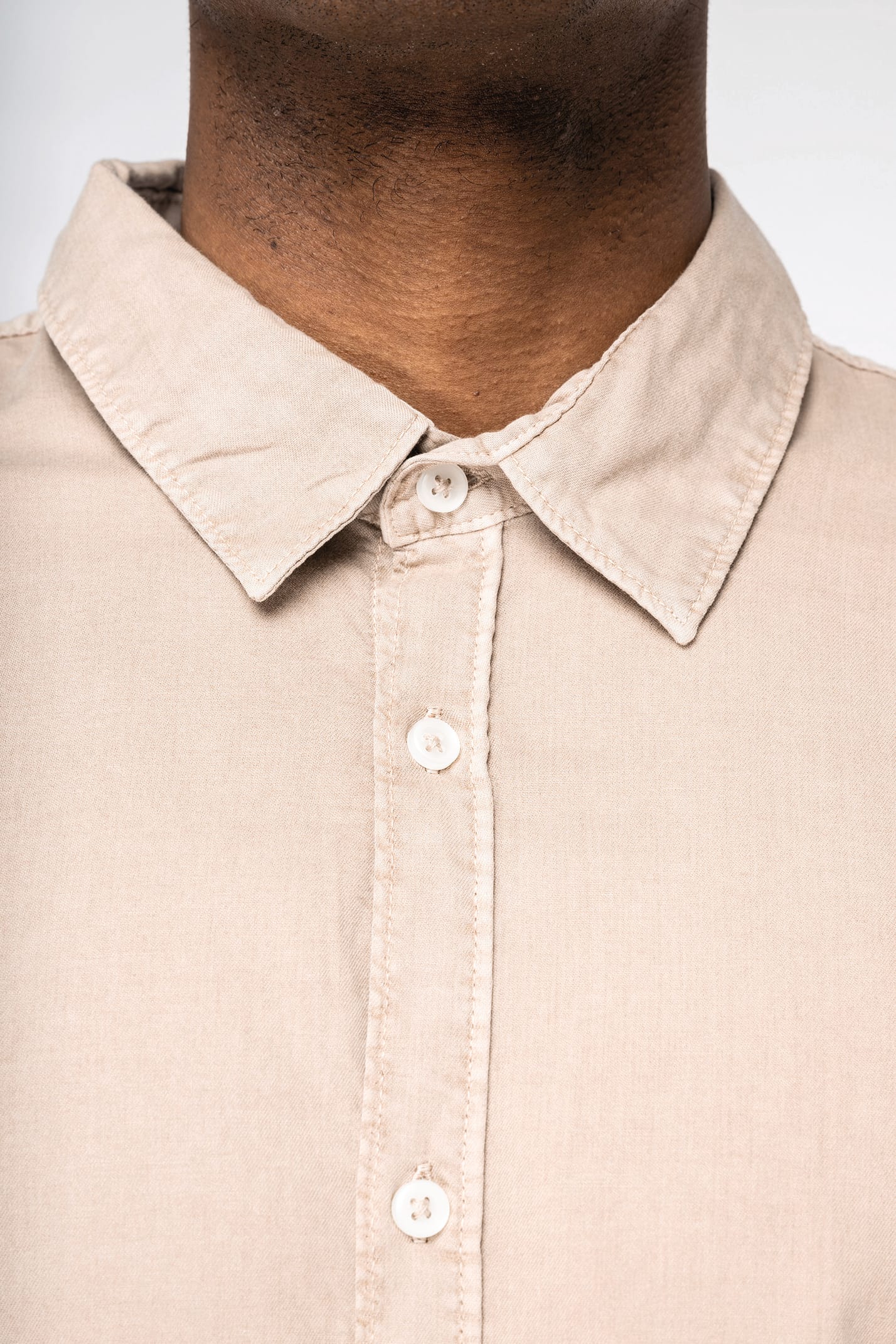 NS502 - Chemise écoresponsable délavée homme