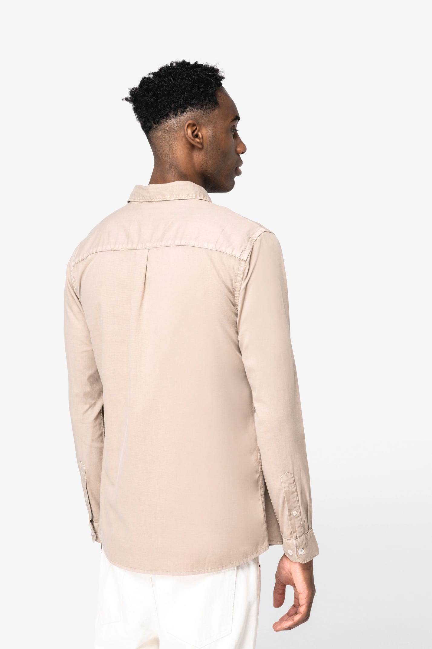 NS502 - Chemise écoresponsable délavée homme
