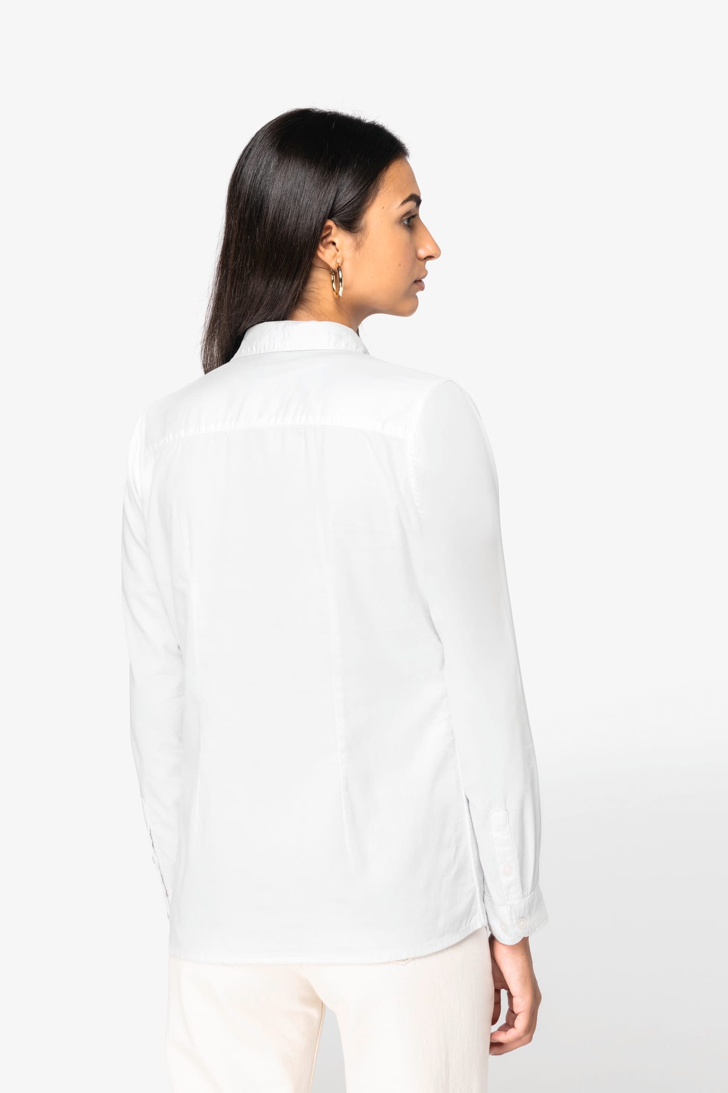NS503 - Chemise écoresponsable délavée femme