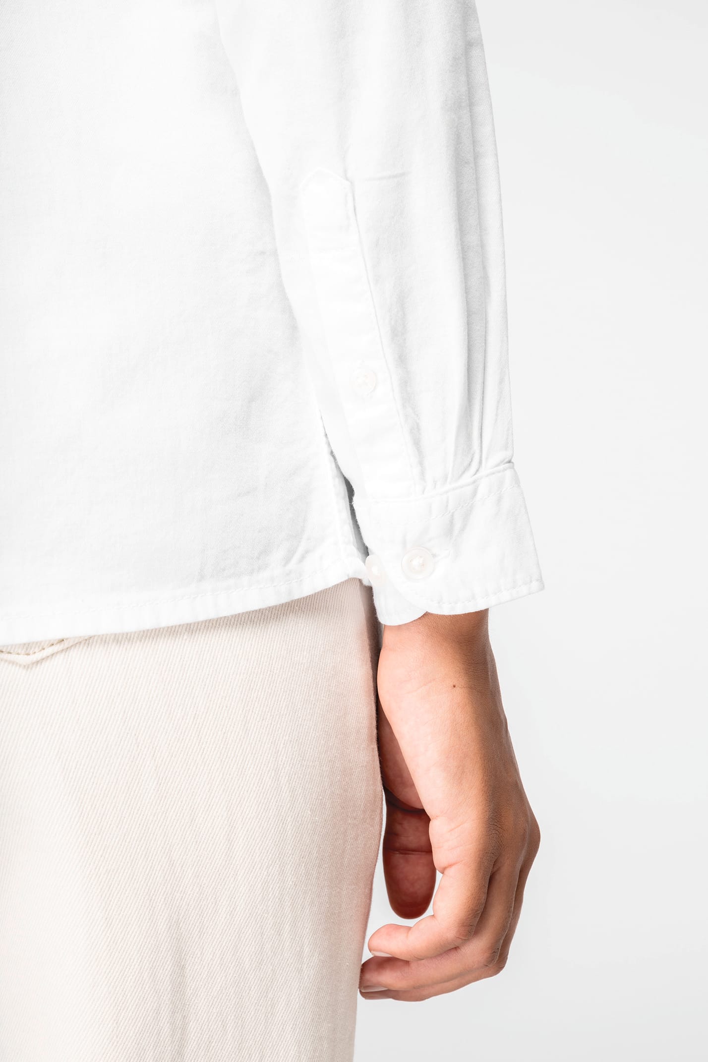 NS503 - Chemise écoresponsable délavée femme