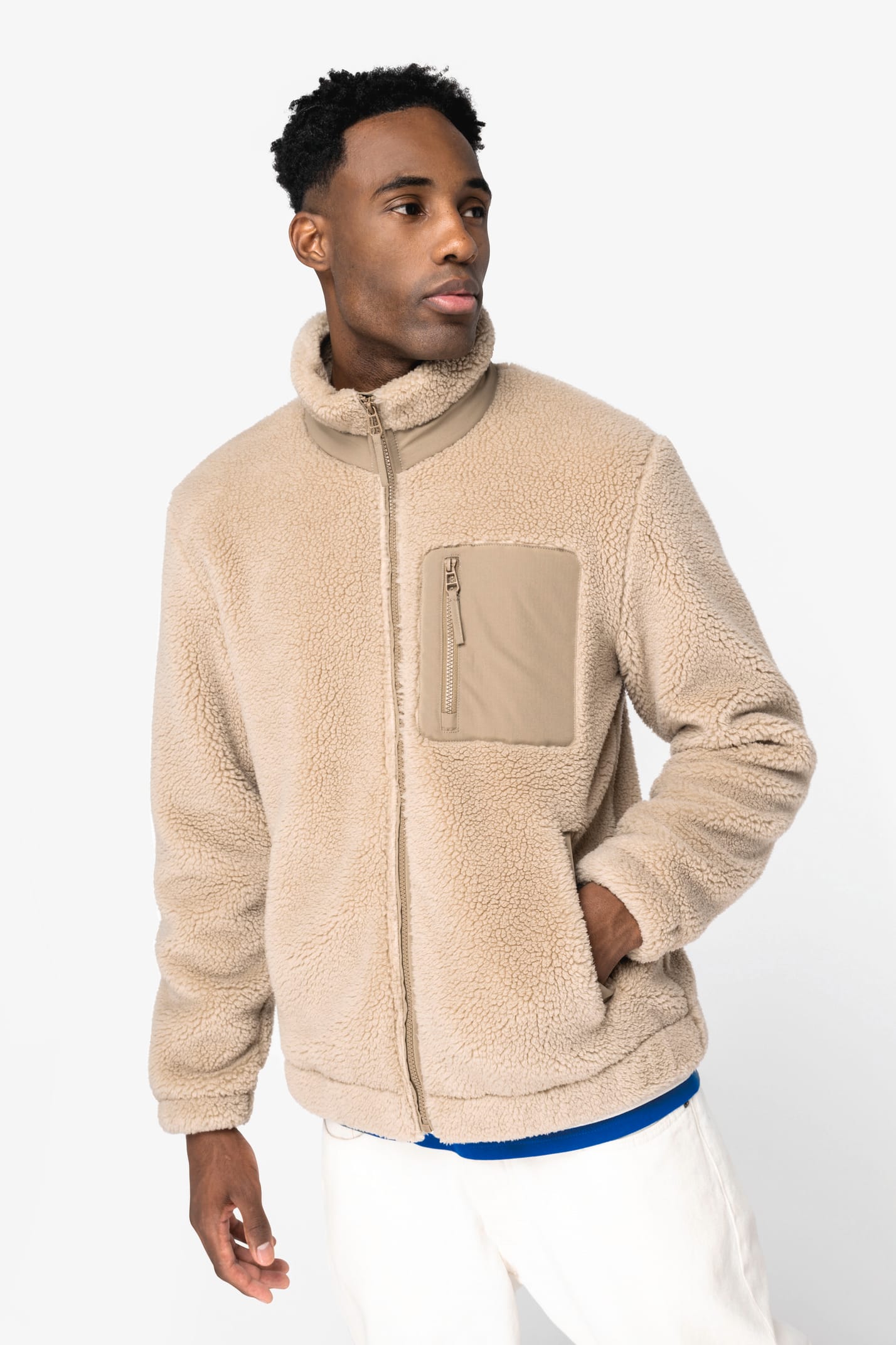 NS604 - Veste écoresponsable en sherpa unisexe