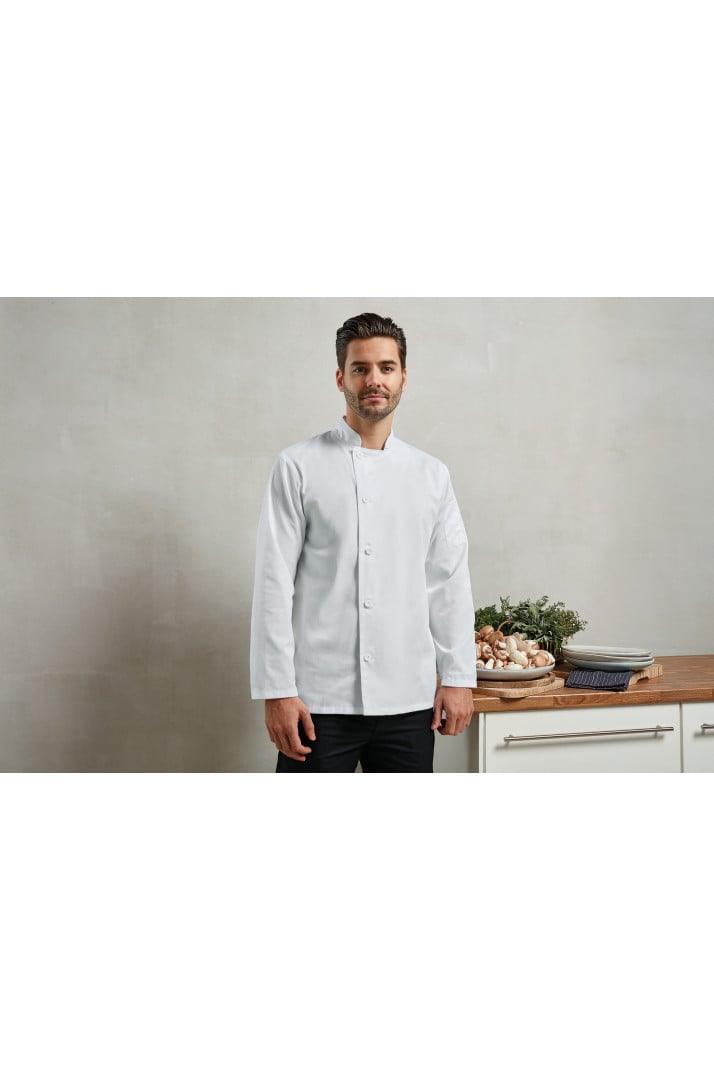 PR901 - Veste chef cuisinier manches longues "Essential" - Ak. Custom Clothting Solutions