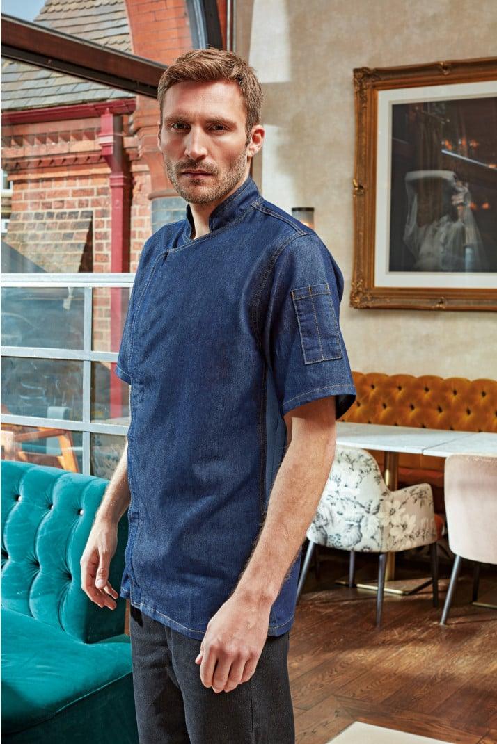 PR906 - Veste chef cuisinier "Zip close" - Ak. Custom Clothting Solutions