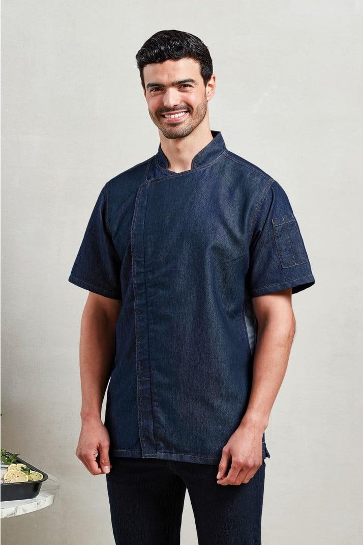 PR906 - Veste chef cuisinier "Zip close" - Ak. Custom Clothting Solutions