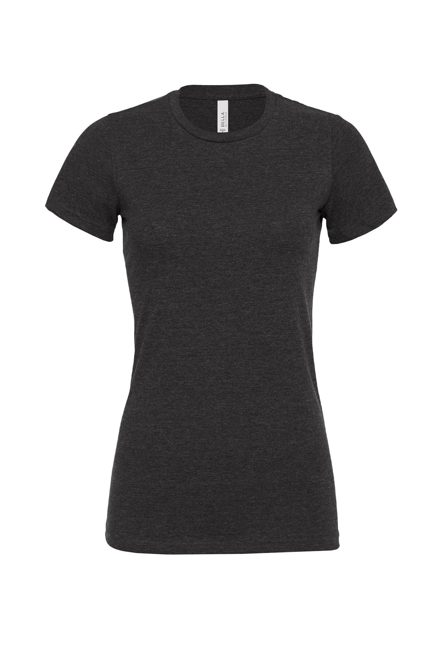 BE6400CVC - T-shirt col rond femme Heather - Ak. Custom Clothting Solutions