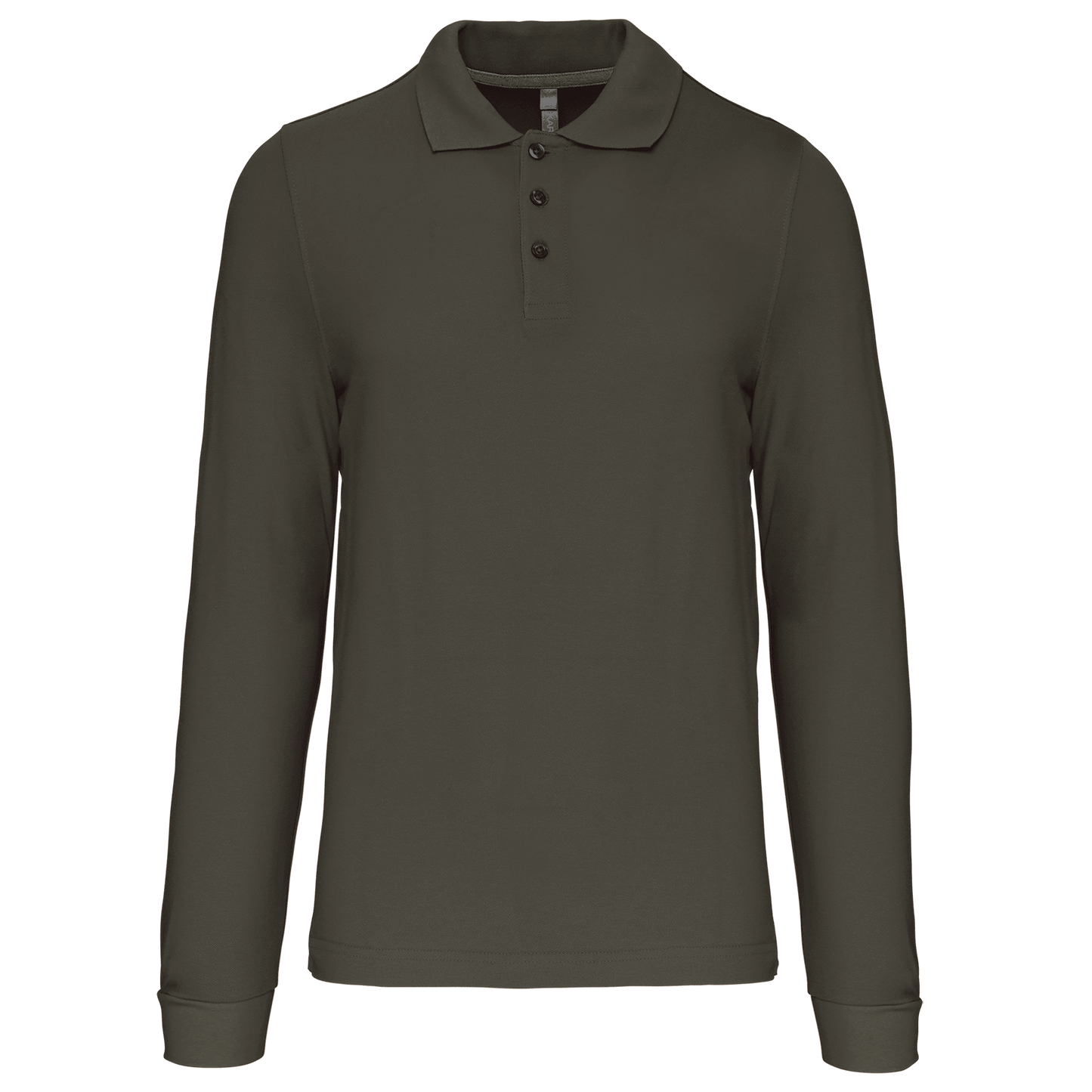 K243 - Polo manches longues homme - Ak. Custom Clothting Solutions