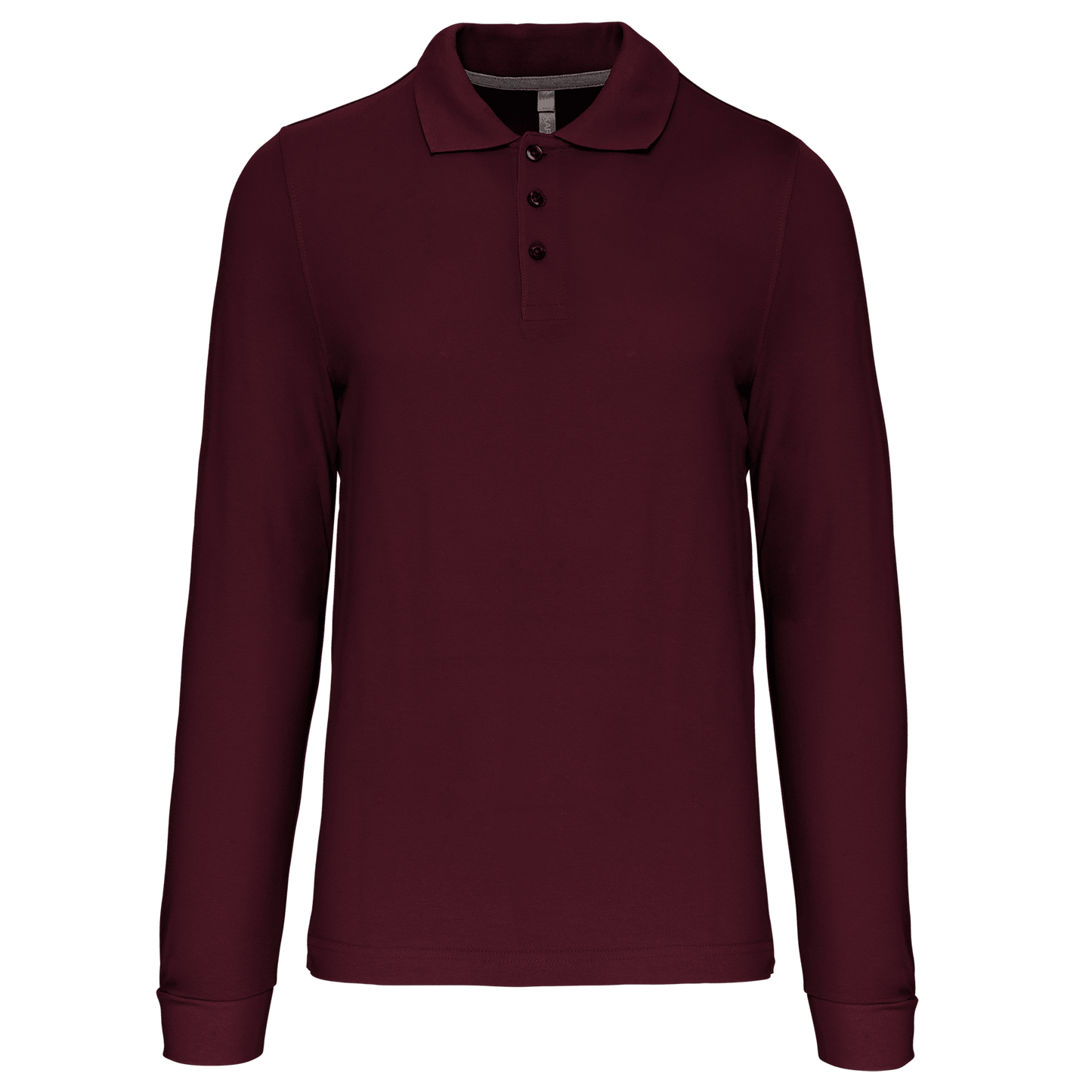 K243 - Polo manches longues homme - Ak. Custom Clothting Solutions
