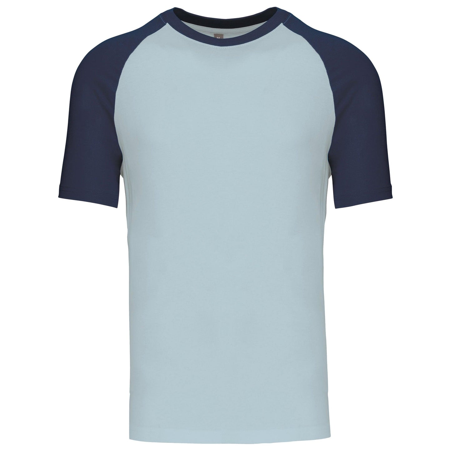 K330 - Baseball > t-shirt bicolore manches courtes - Ak. Custom Clothting Solutions