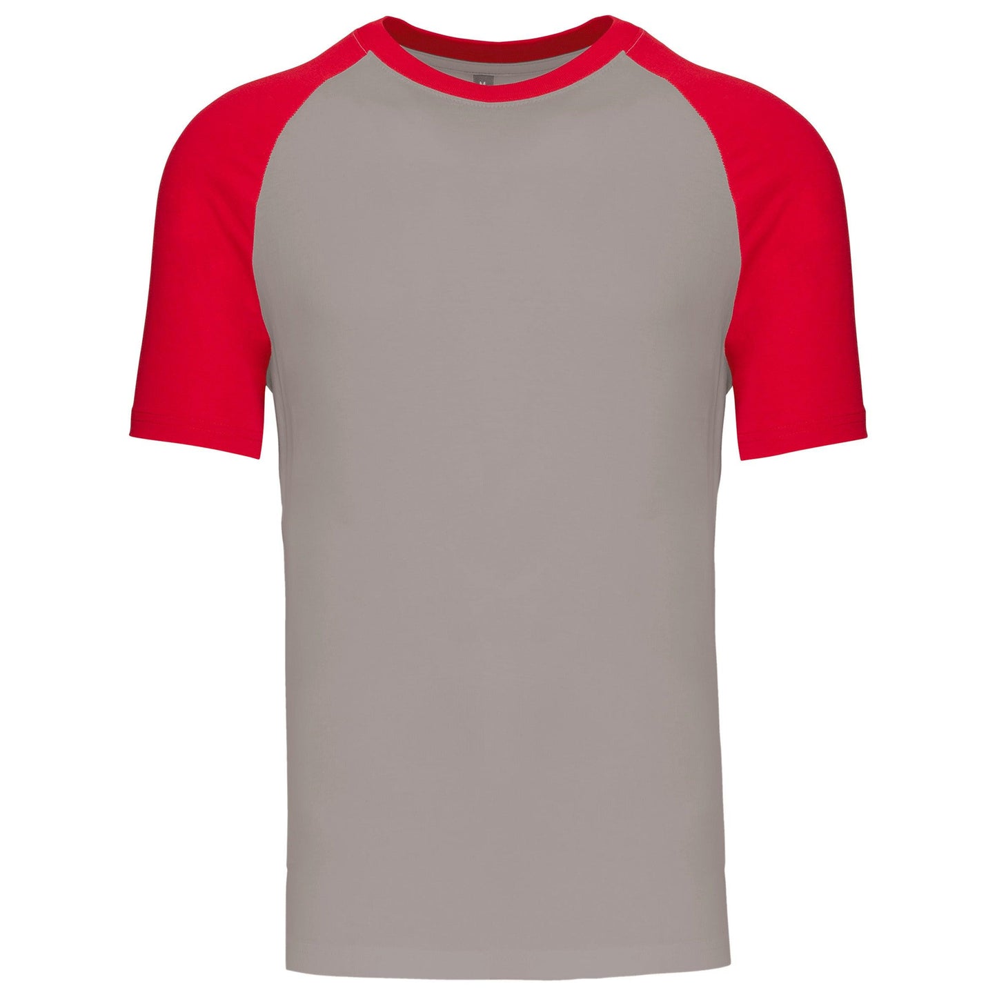 K330 - Baseball > t-shirt bicolore manches courtes - Ak. Custom Clothting Solutions