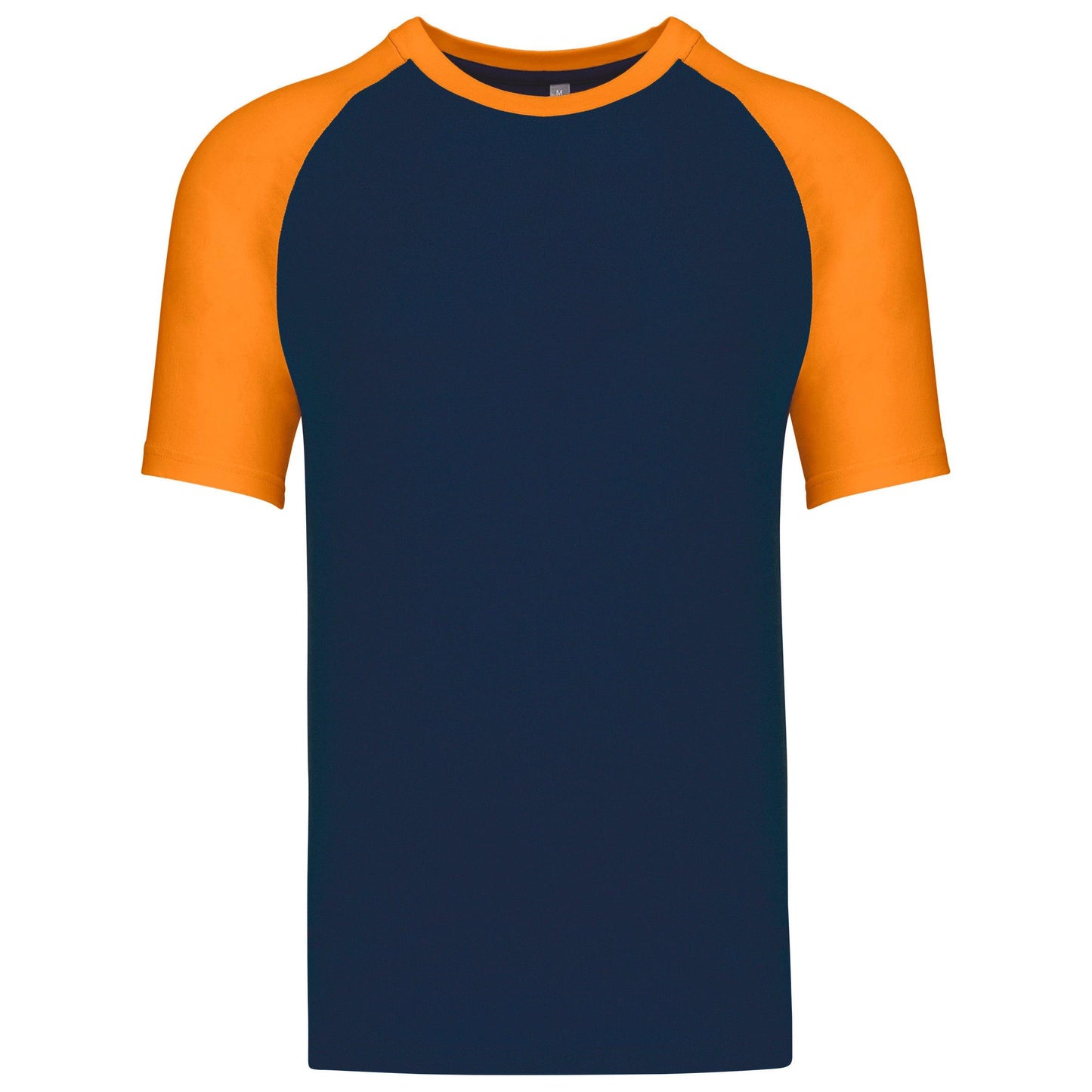 K330 - Baseball > t-shirt bicolore manches courtes - Ak. Custom Clothting Solutions