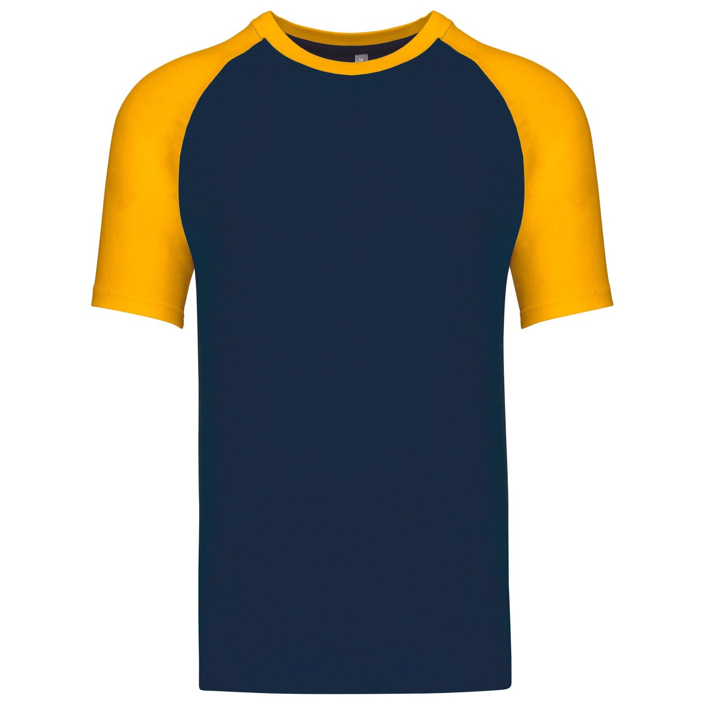 K330 - Baseball > t-shirt bicolore manches courtes - Ak. Custom Clothting Solutions