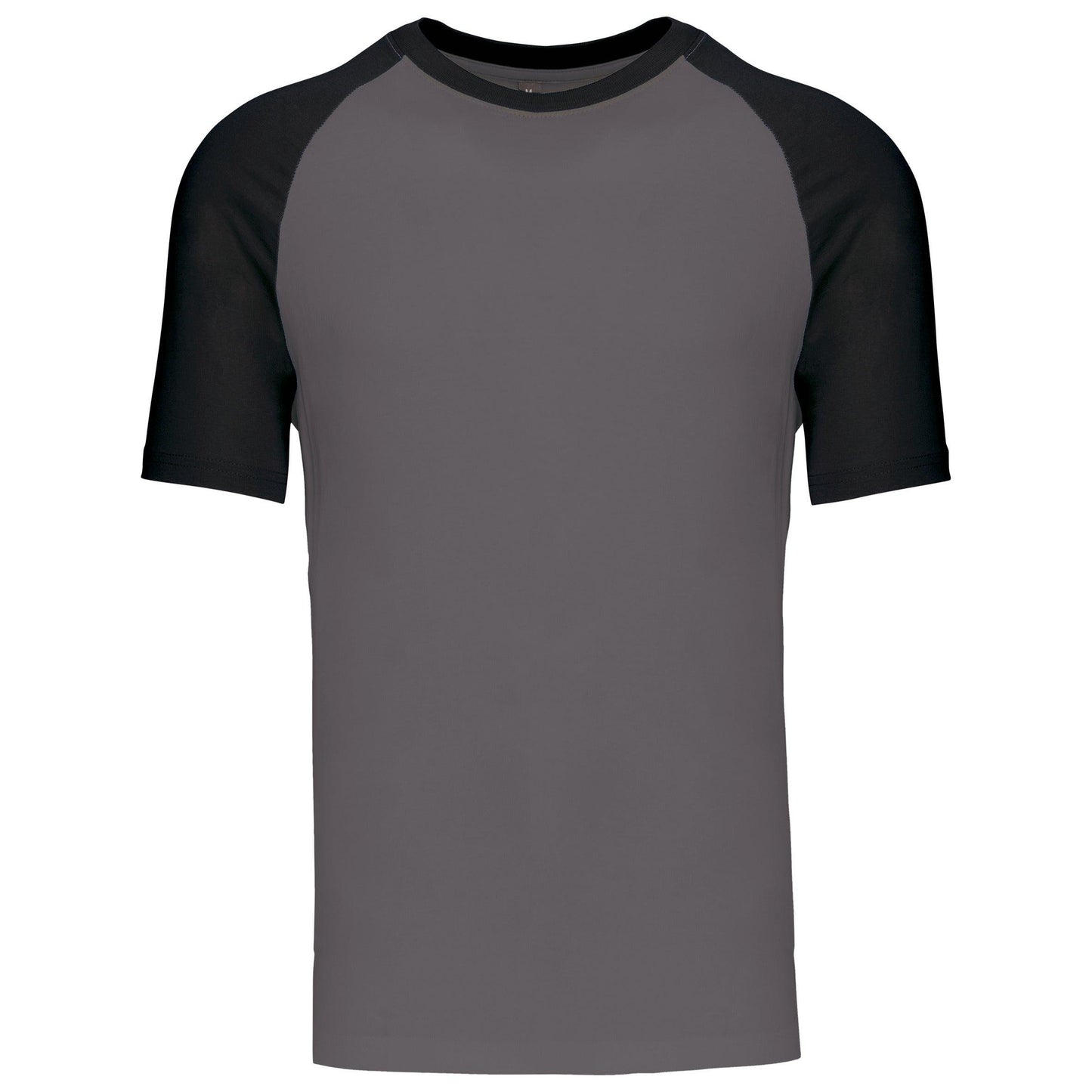 K330 - Baseball > t-shirt bicolore manches courtes - Ak. Custom Clothting Solutions