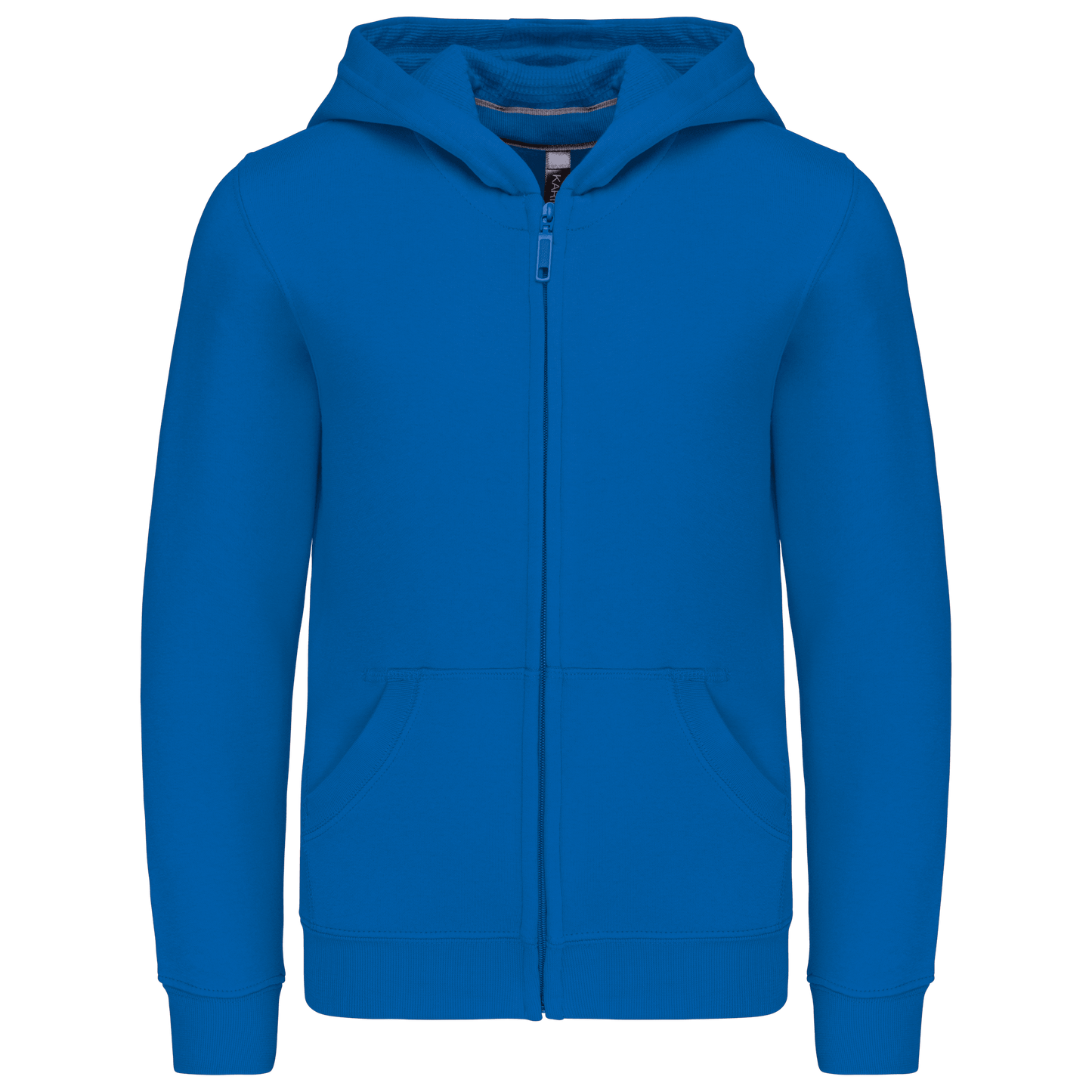 K455 - Sweat-shirt capuche zippé enfant - Ak. Custom Clothting Solutions