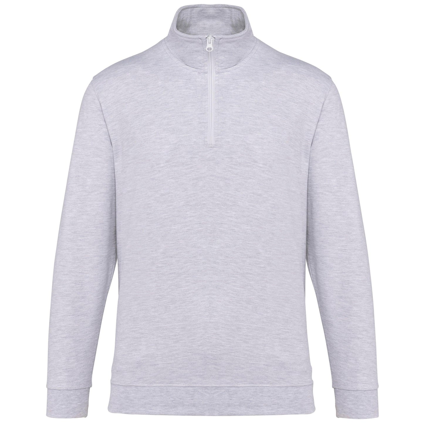K478 - Sweat-shirt col zippé homme - Ak. Custom Clothting Solutions