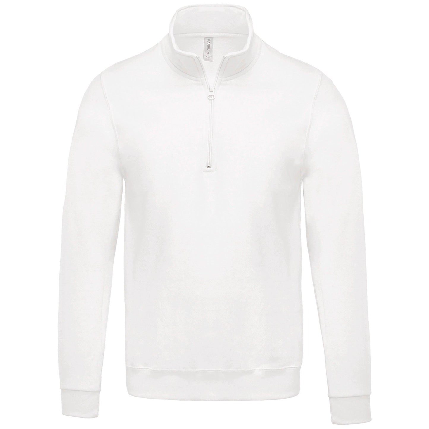 K478 - Sweat-shirt col zippé homme - Ak. Custom Clothting Solutions
