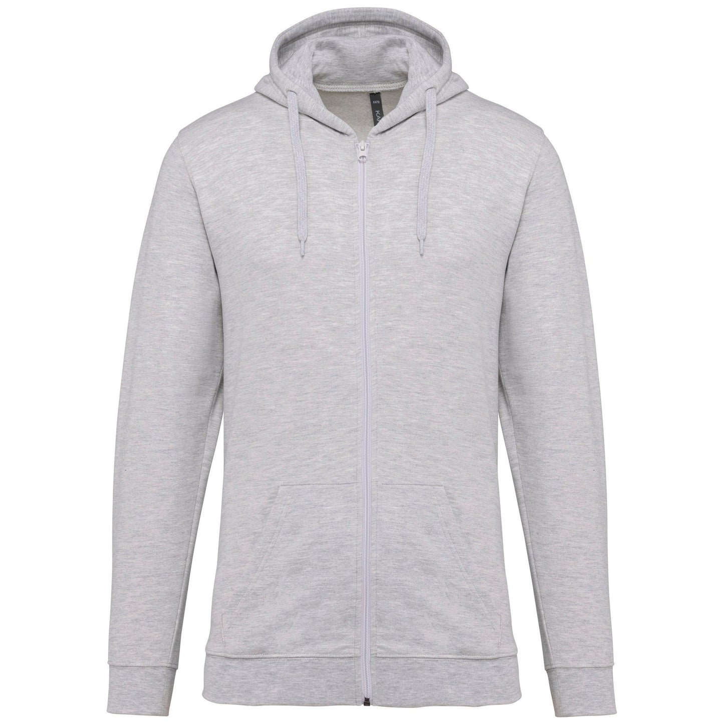 K479 - Sweat-shirt zippé capuche (Unisex) - Ak. Custom Clothting Solutions