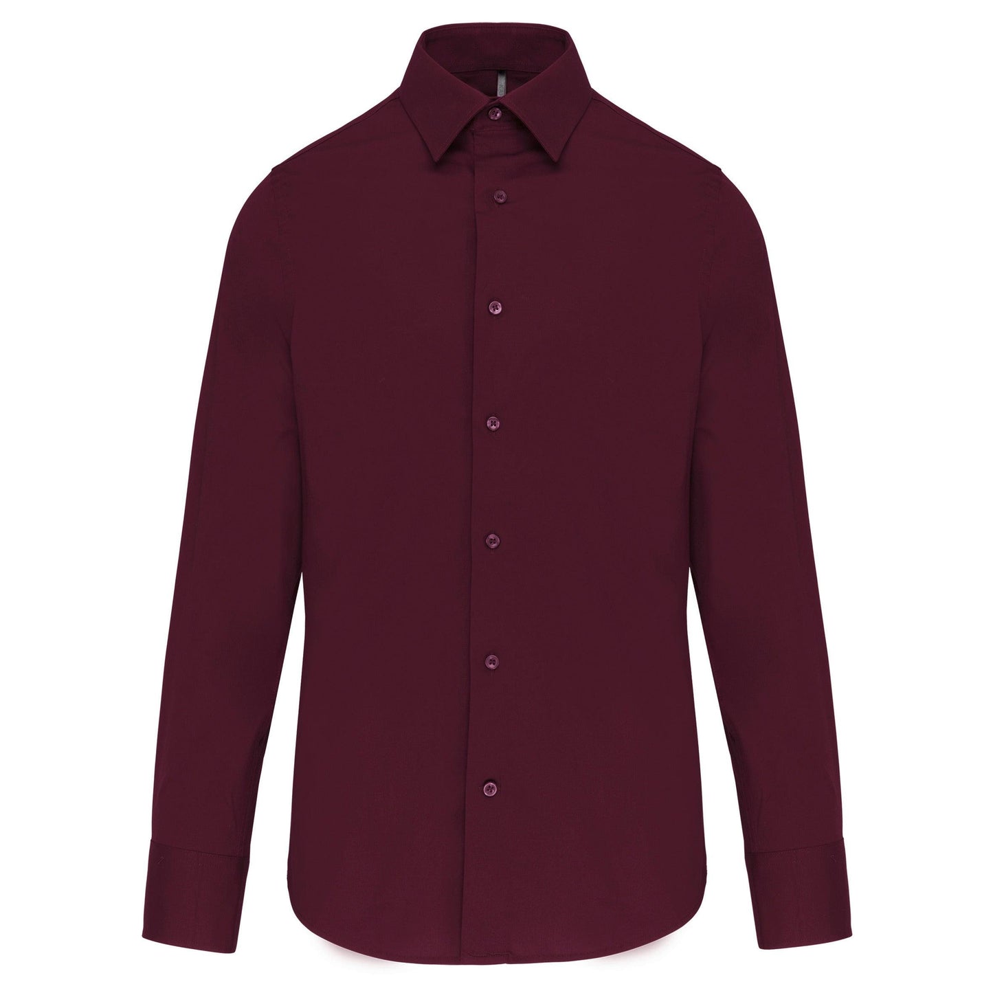 K529 - Chemise coton / élasthanne manches longues homme - Ak. Custom Clothting Solutions