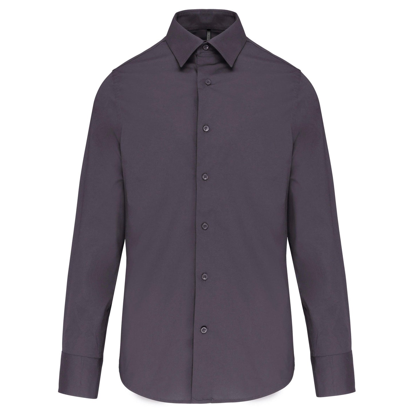 K529 - Chemise coton / élasthanne manches longues homme - Ak. Custom Clothting Solutions