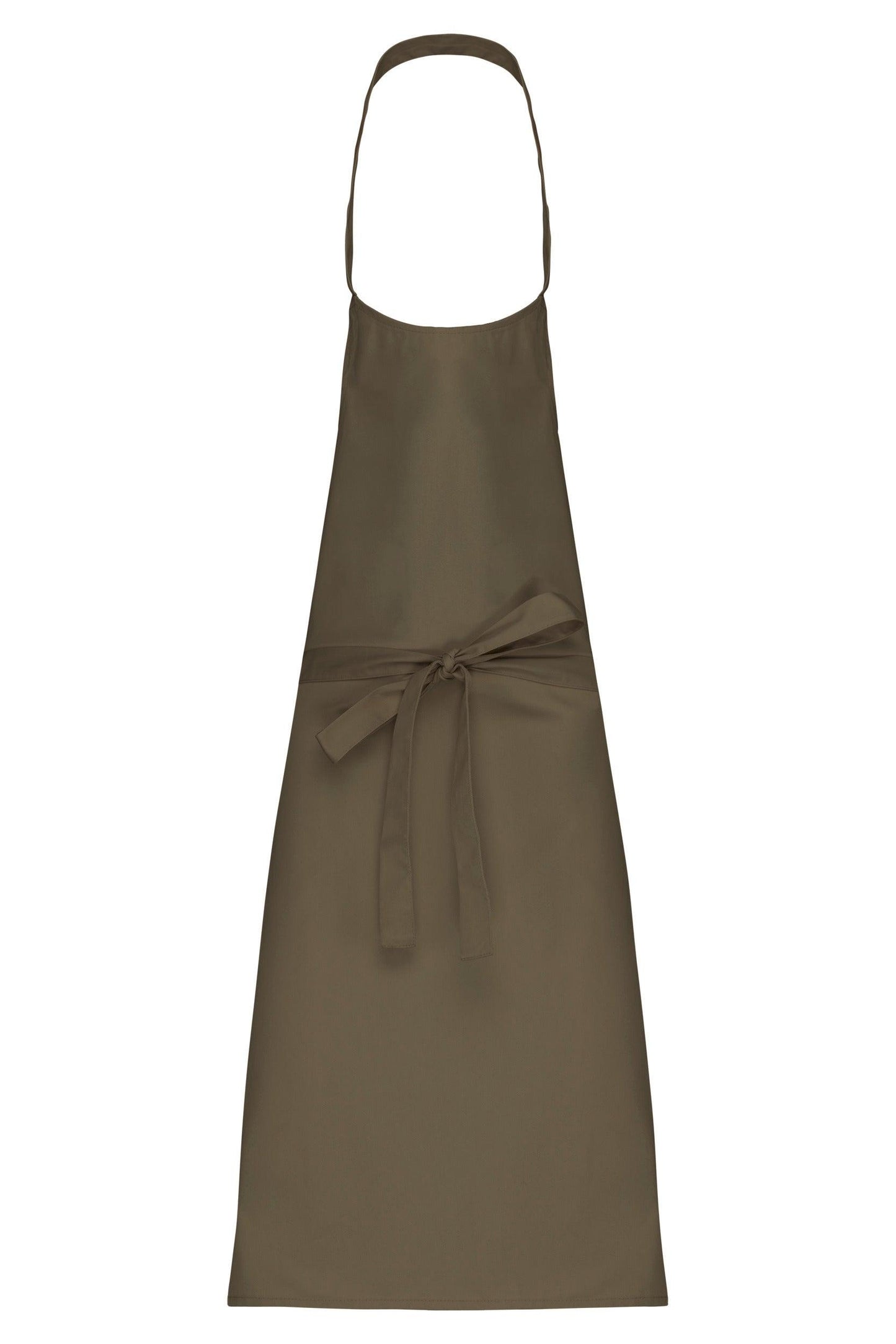 K895 - Tablier coton sans poche - Ak. Custom Clothting Solutions