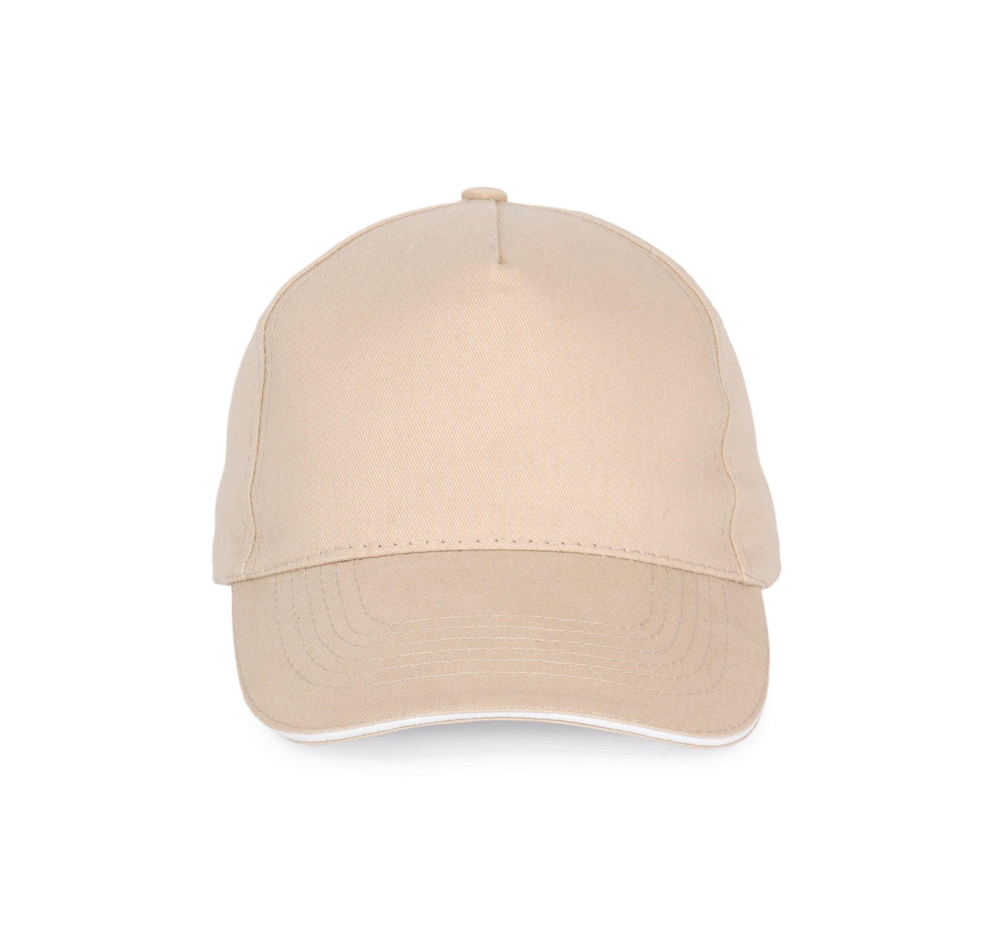 KP124 - Casquette avec sandwich contrasté - 5 panneaux - Ak. Custom Clothting Solutions